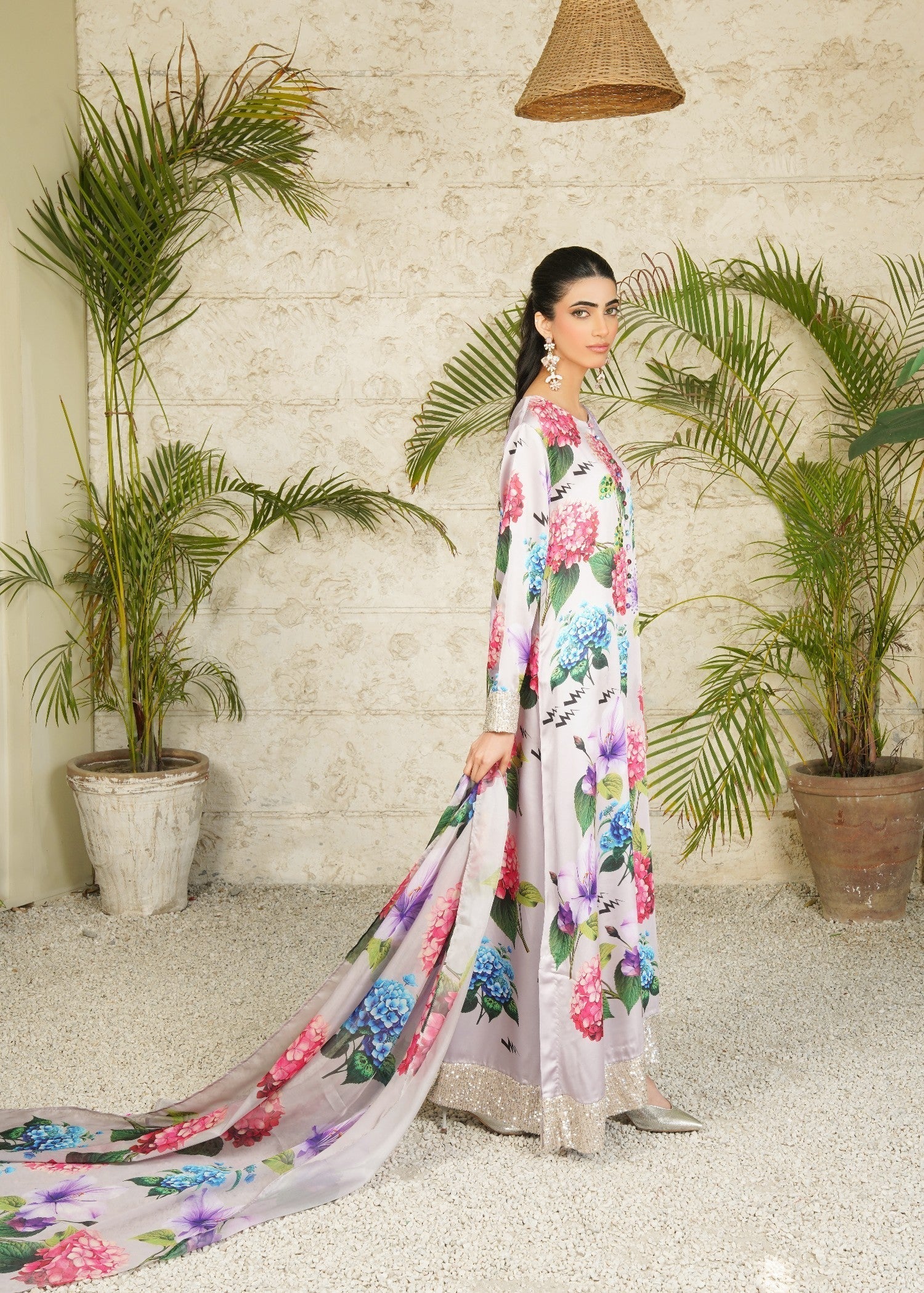 Stitch Vibes Celeste Floraison Dress Women 3pcs