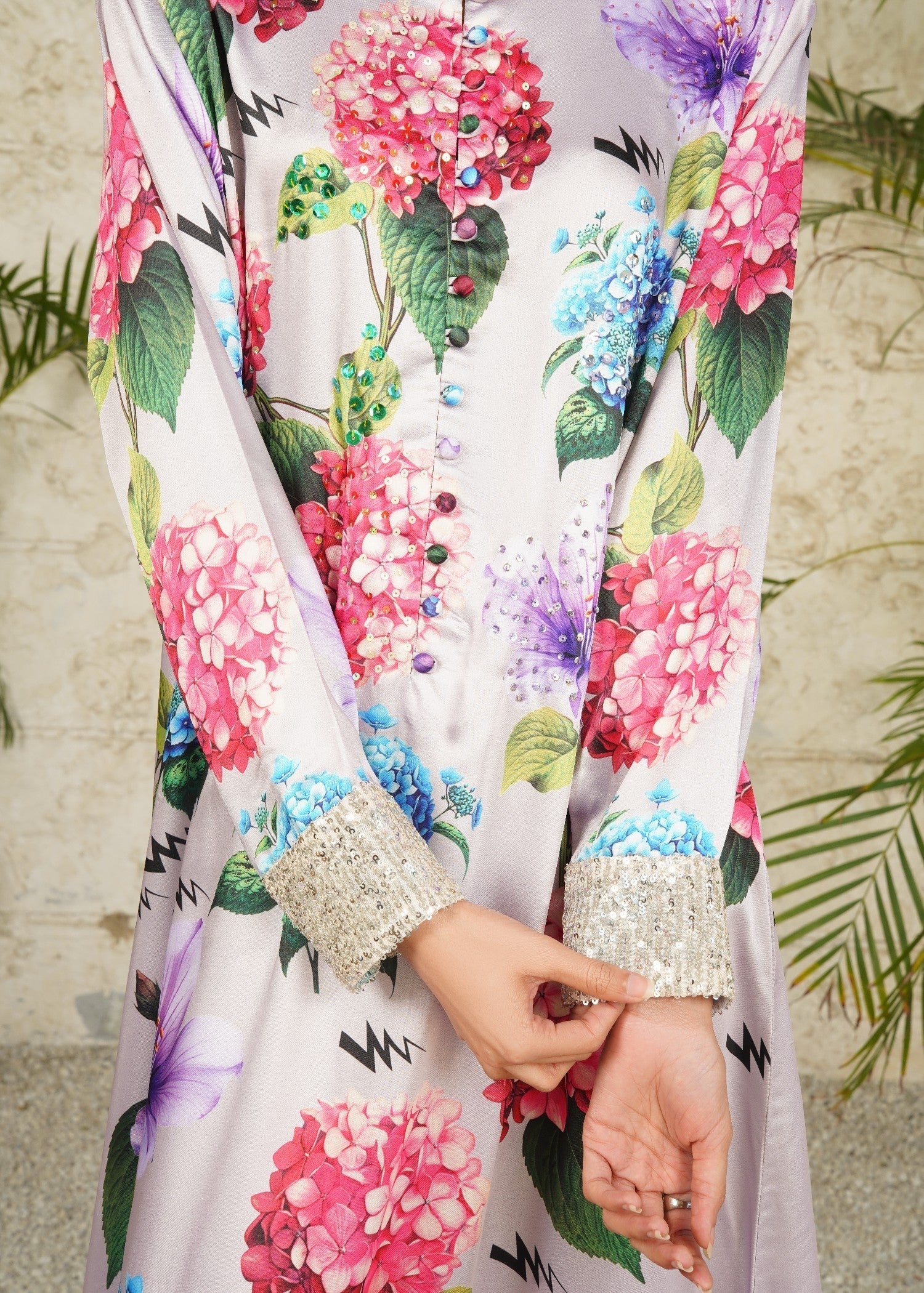 Stitch Vibes Celeste Floraison Dress Women 3pcs