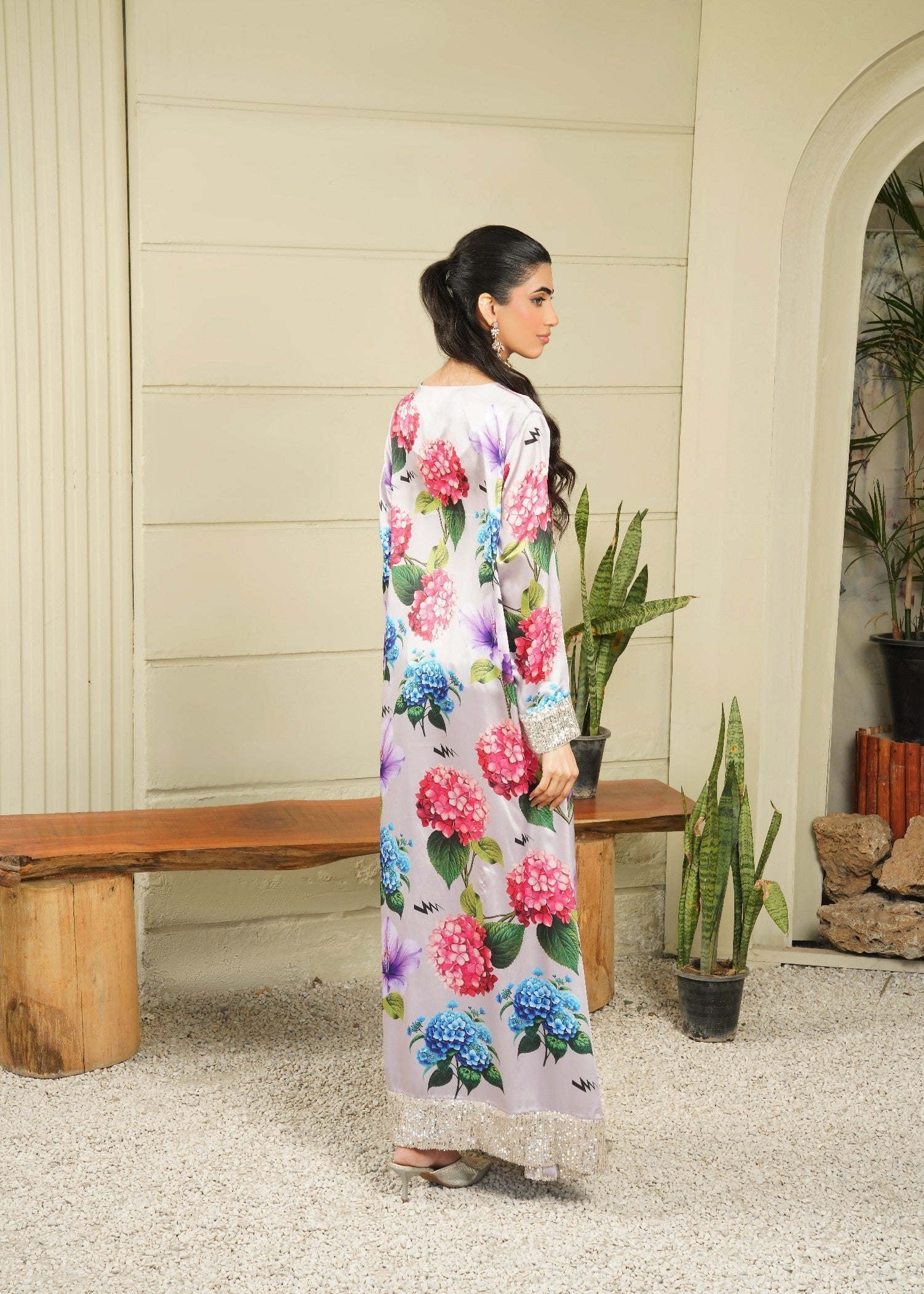 Stitch Vibes Celeste Floraison Dress Women 3pcs