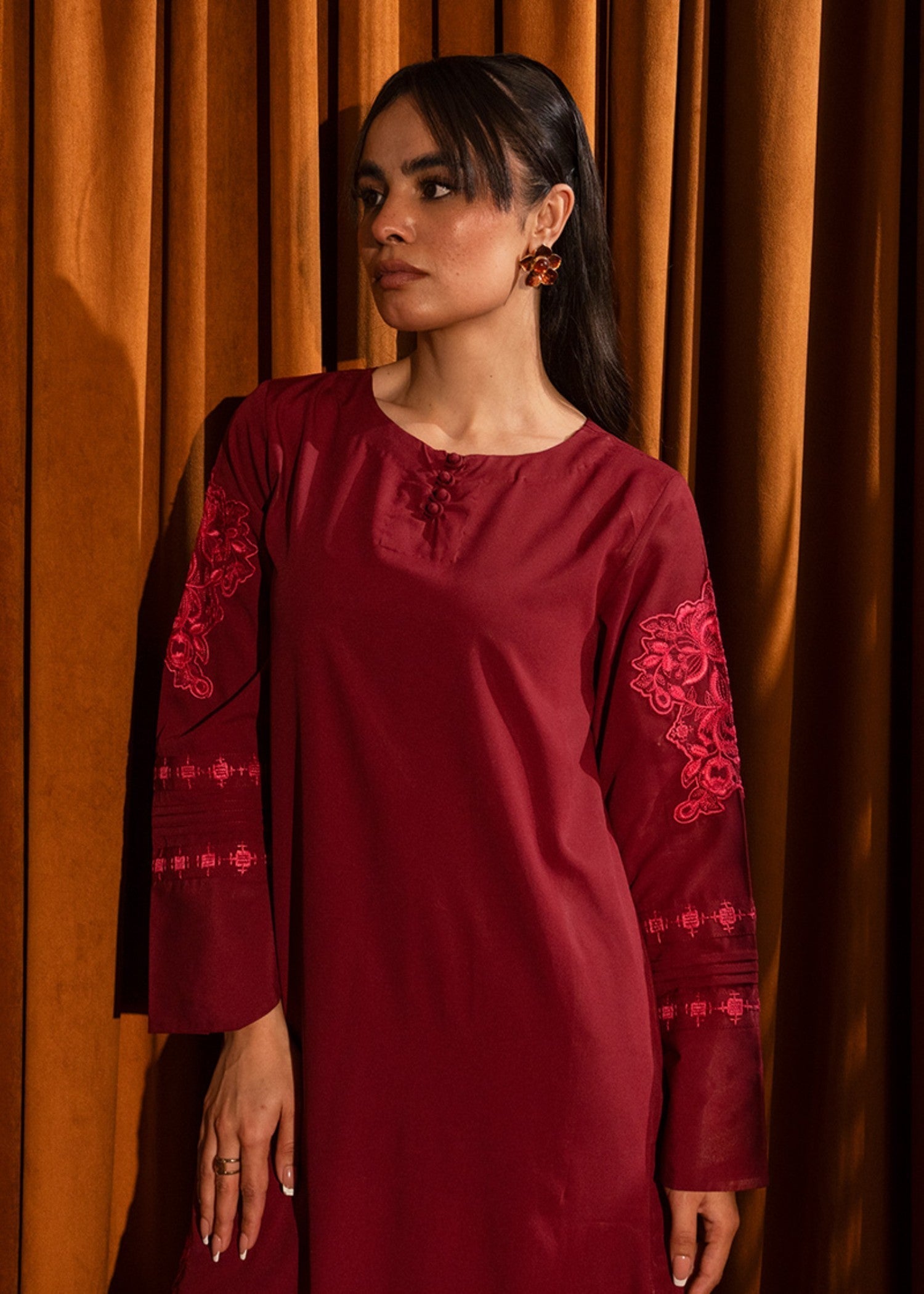 Kross Kulture Crepe Solid Suit KE 01451 Women 2pcs