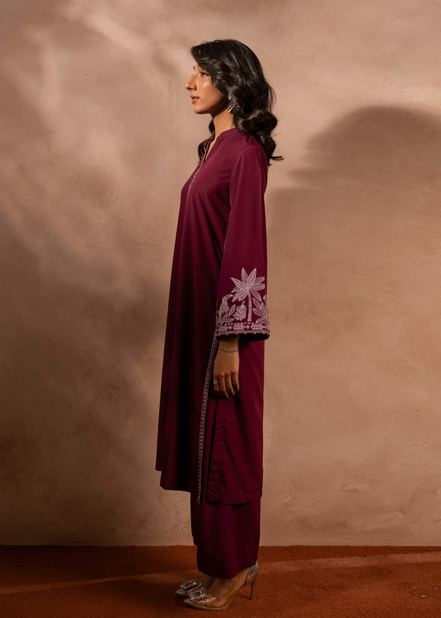 Kross Kulture Crepe Solid Suit KE 01452 ST Women 2pcs