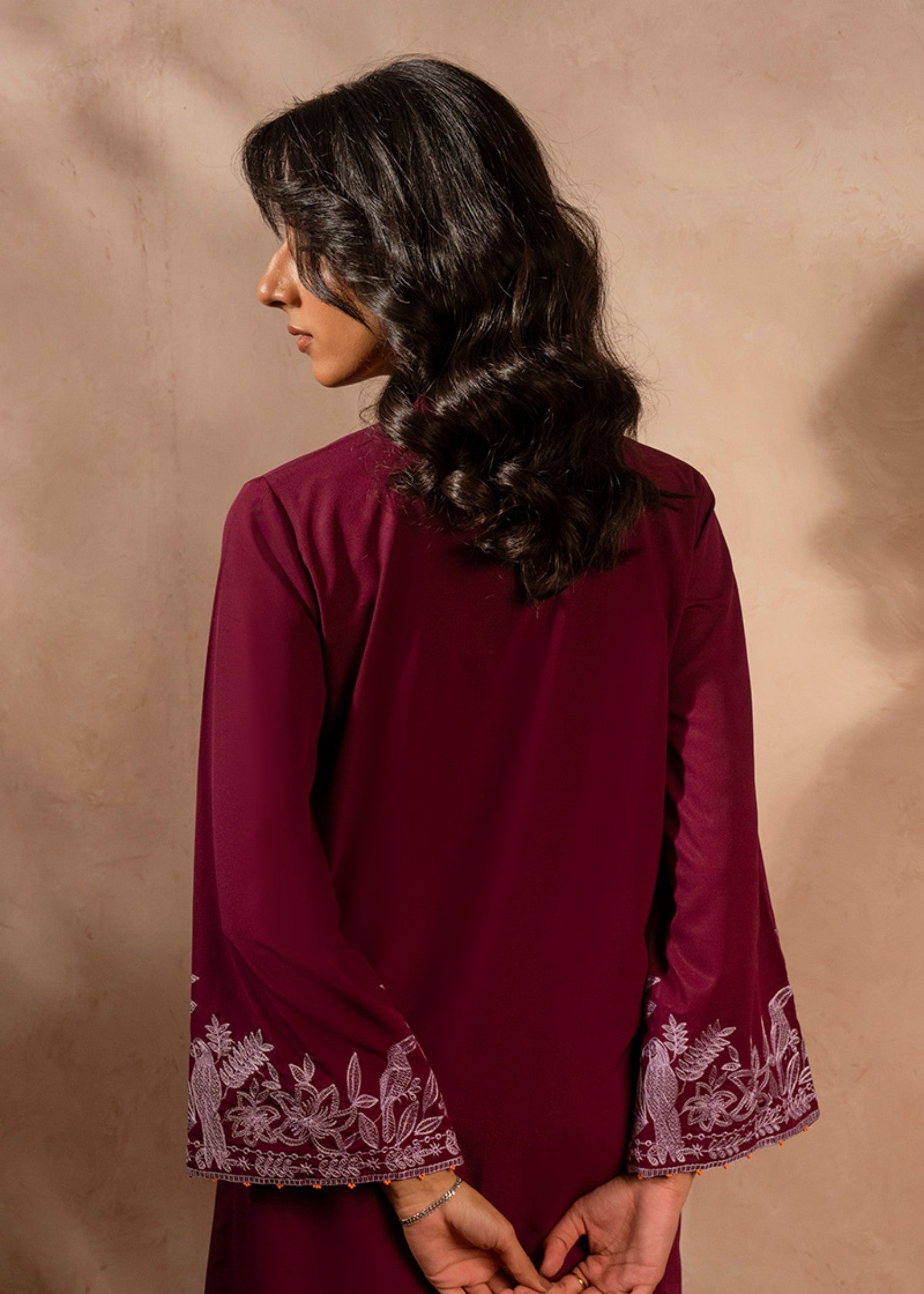 Kross Kulture Crepe Solid Suit KE 01452 ST Women 2pcs