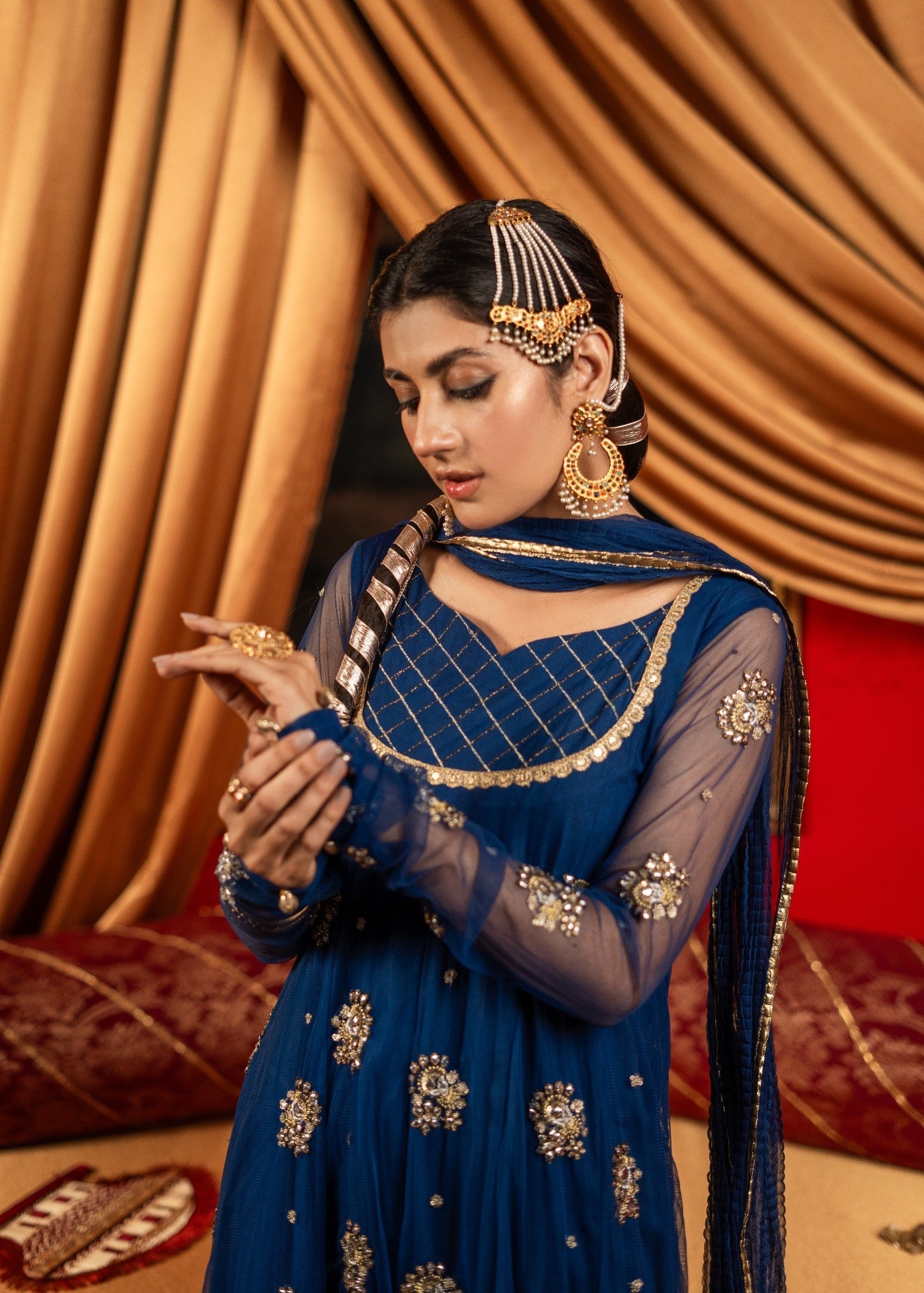 Aayra Celestial Sapphire Women 3pcs