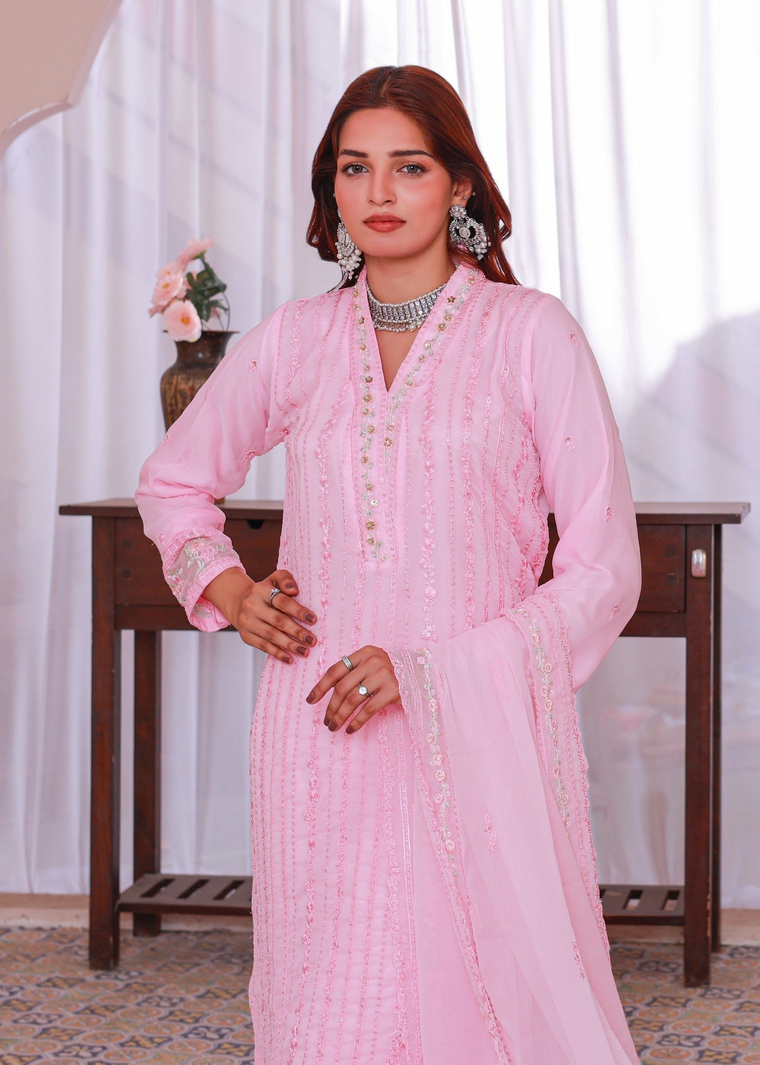 Umer Aayan PINK NOOR Women 3pcs