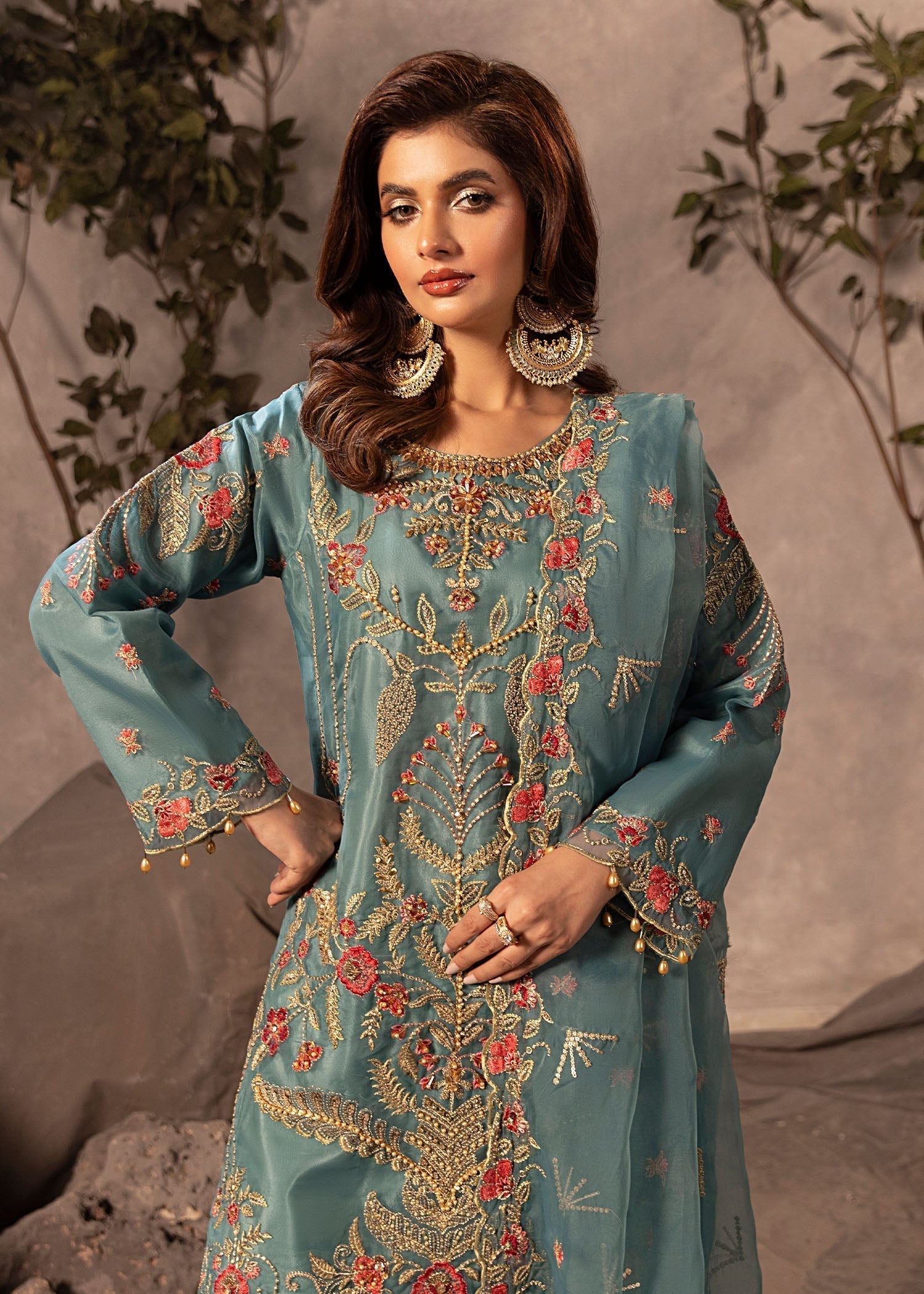 Diara Couture RAFIA UA 05 AQUA Women 3pcs