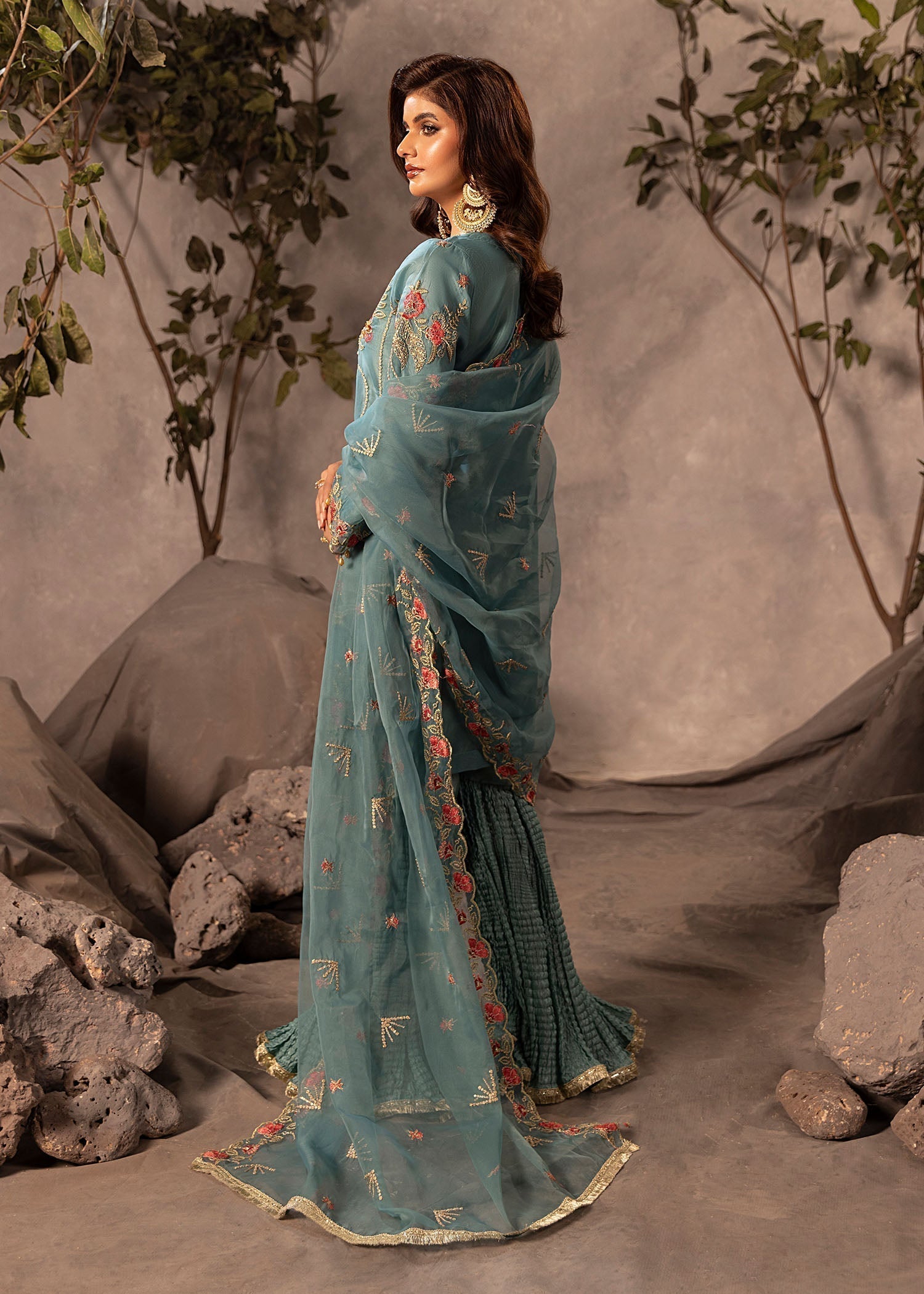 Diara Couture RAFIA UA 05 AQUA Women 3pcs