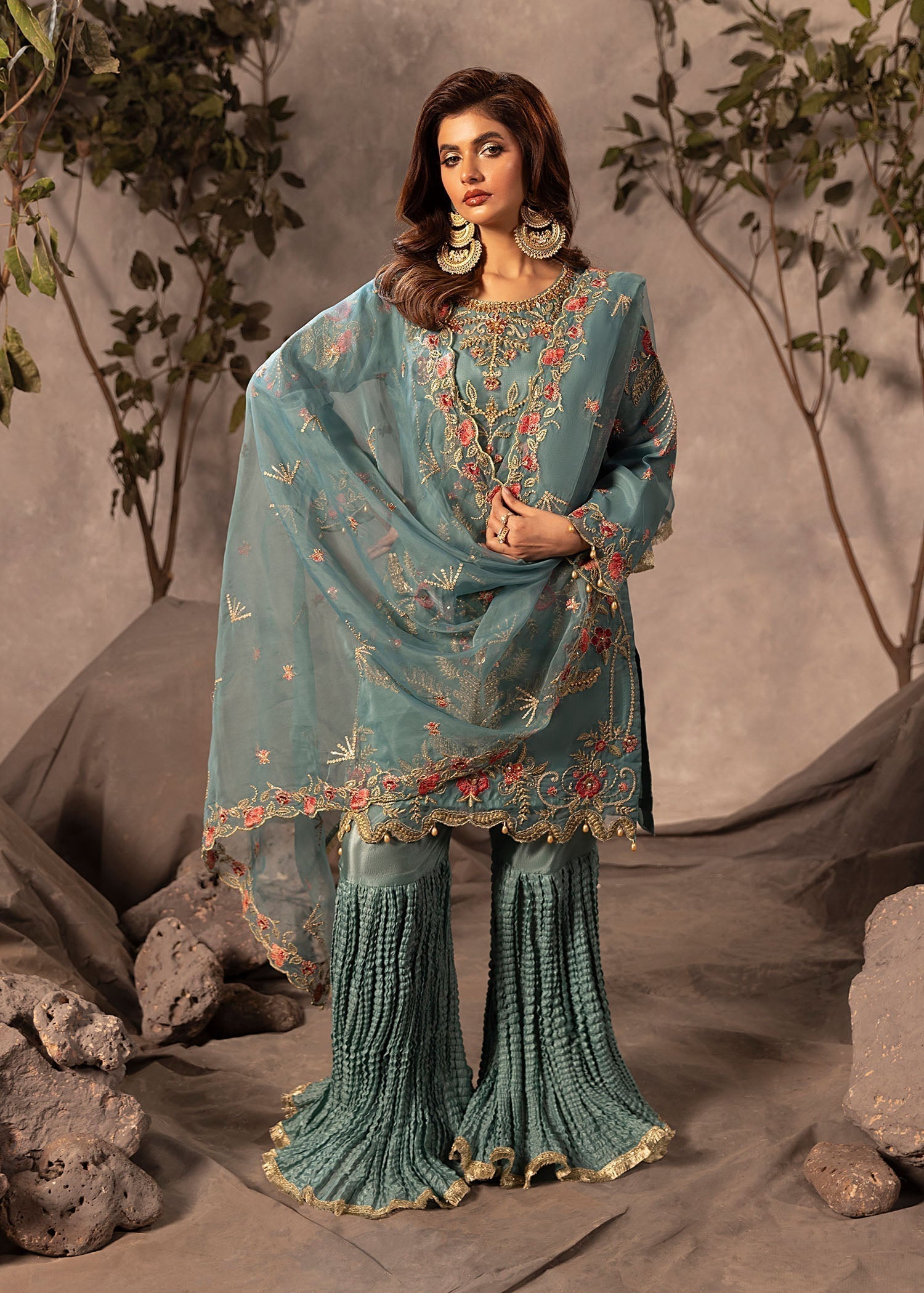 Diara Couture RAFIA UA 05 AQUA Women 3pcs