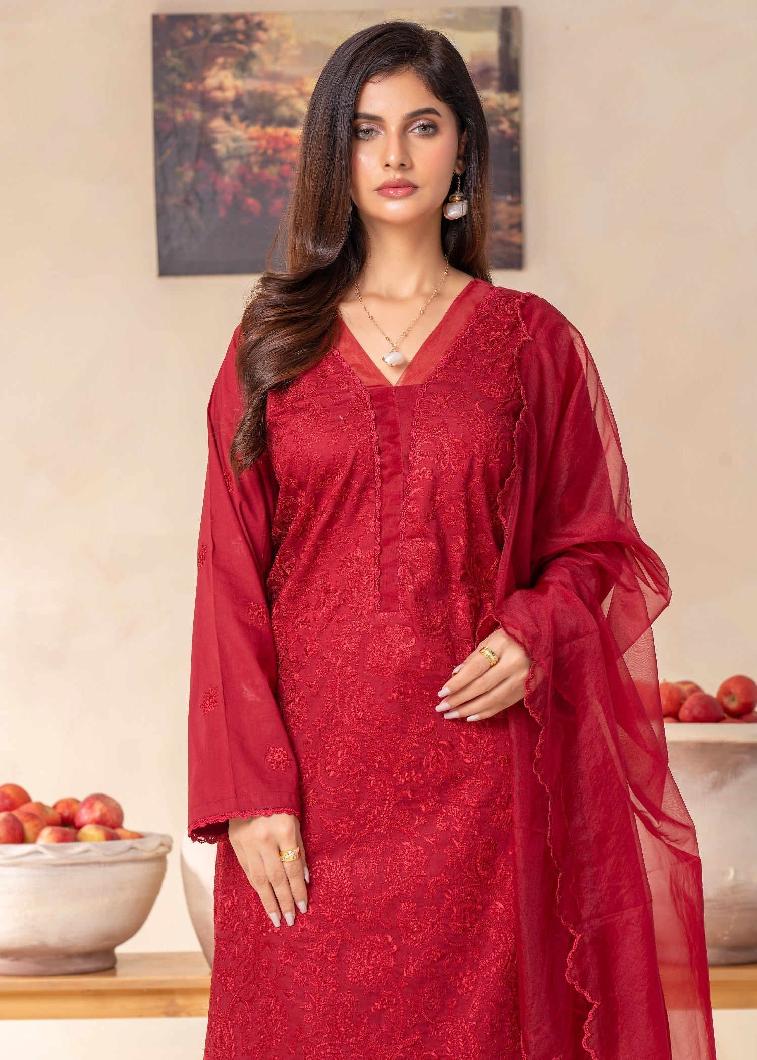 Ray Online Store Scarlet Ensemble Women 3pcs