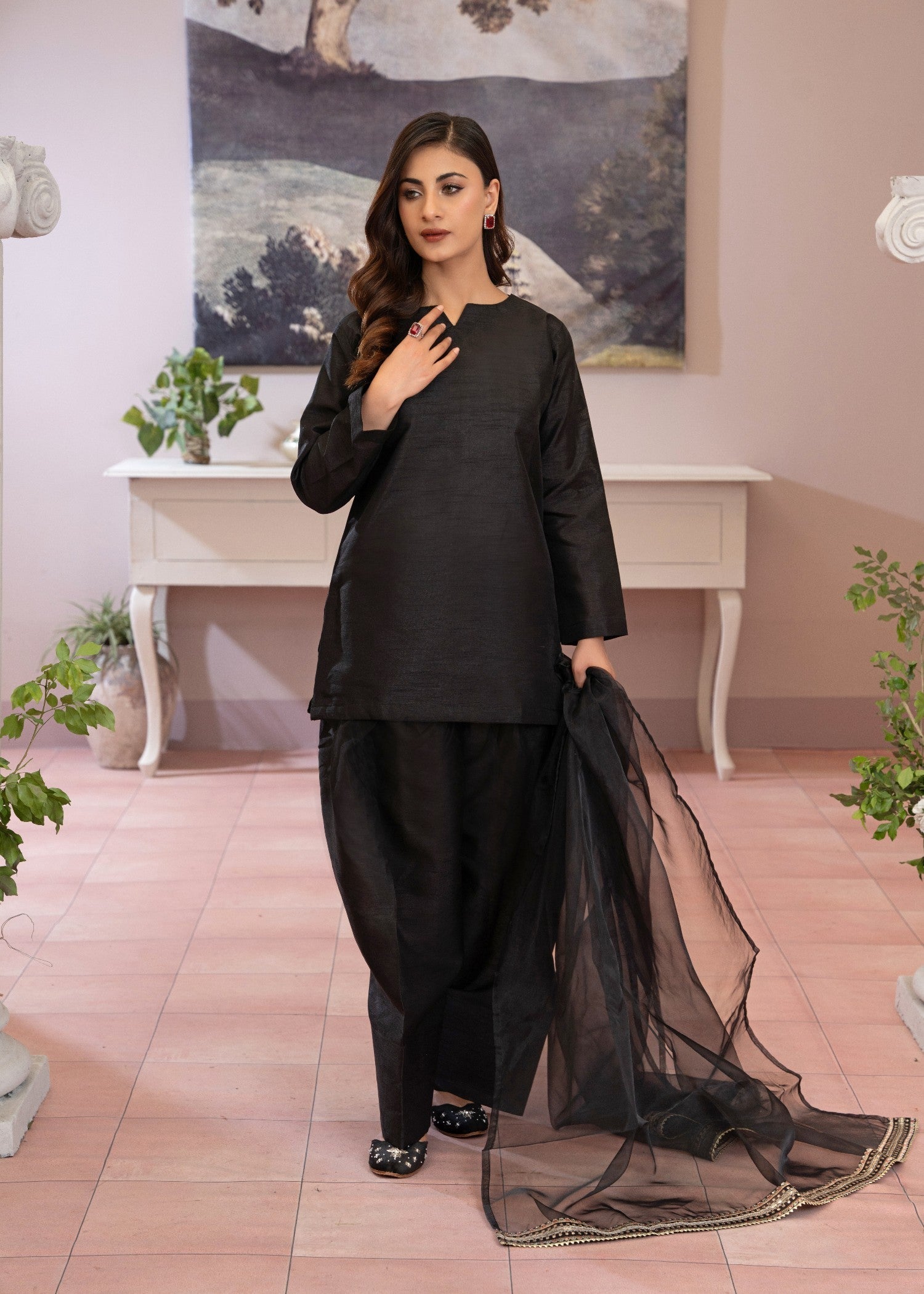 Momin Online farshi shalwar 007 Women 3pcs