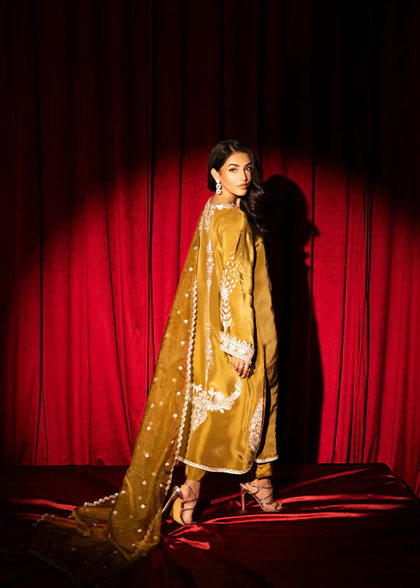 Zainab Musa Olive green AMARI Women 3pcs