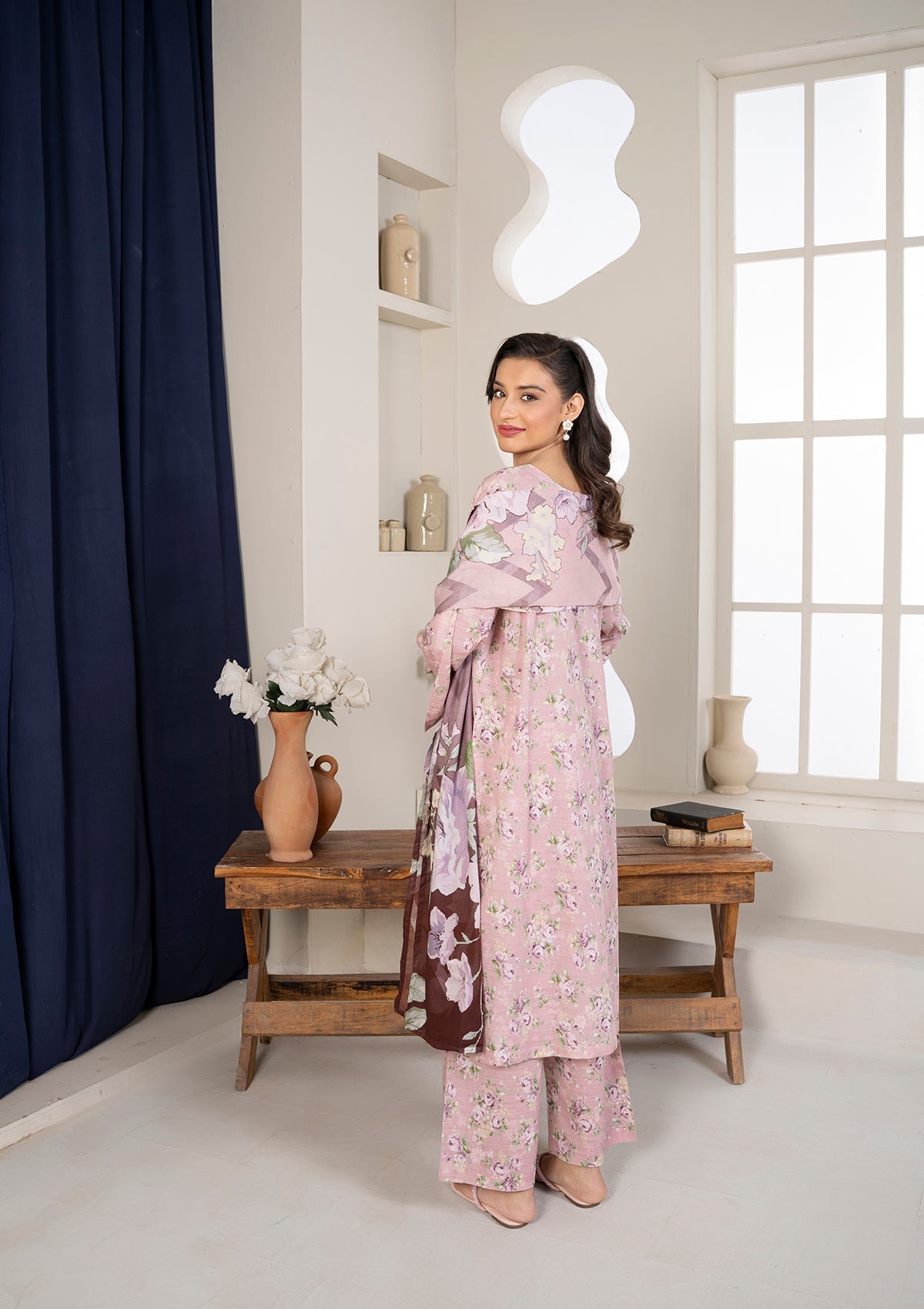 Bin Tayyab (BT006041 LPK) Women 3pcs