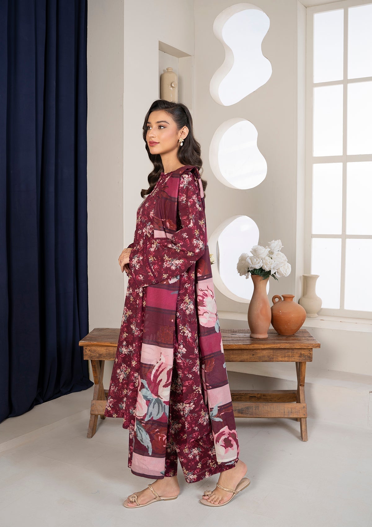 Bin Tayyab (BT006140 MRN) Women 3pcs