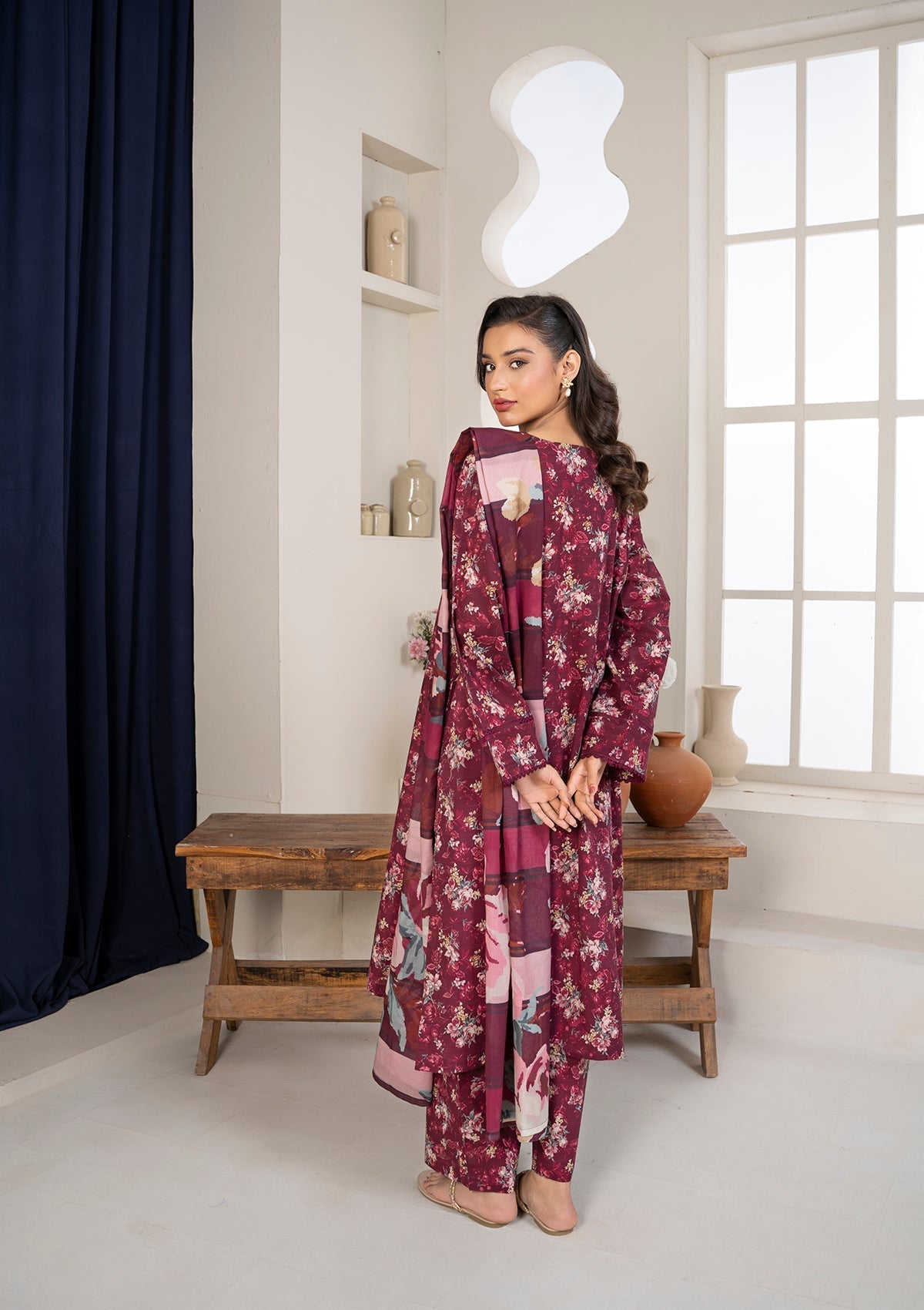 Bin Tayyab (BT006140 MRN) Women 3pcs