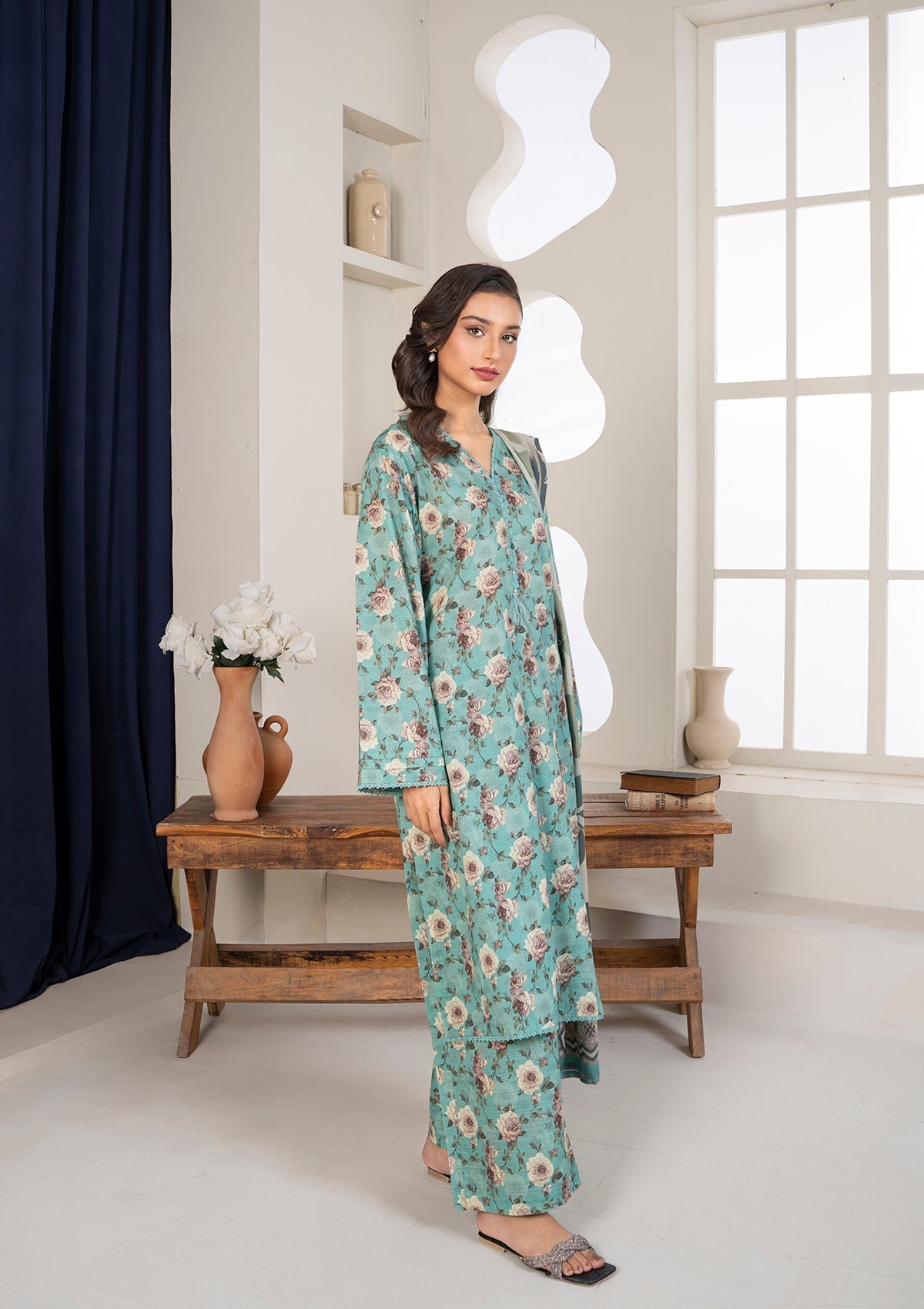 Bin Tayyab (BT006140 FRO) Women 3pcs