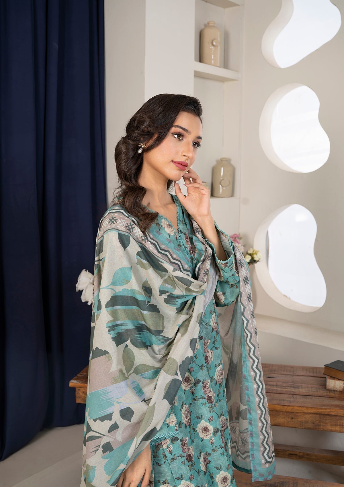 Bin Tayyab (BT006140 FRO) Women 3pcs