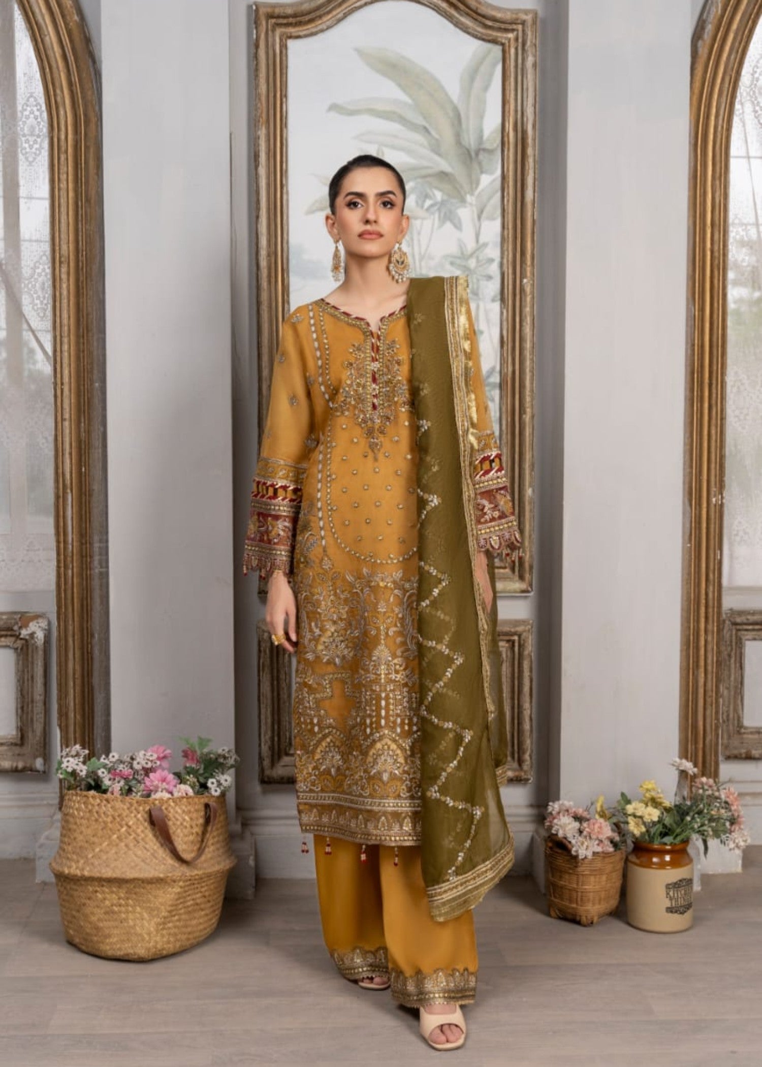 Solo Outfits Rang Mahal 07 Women 3pcs