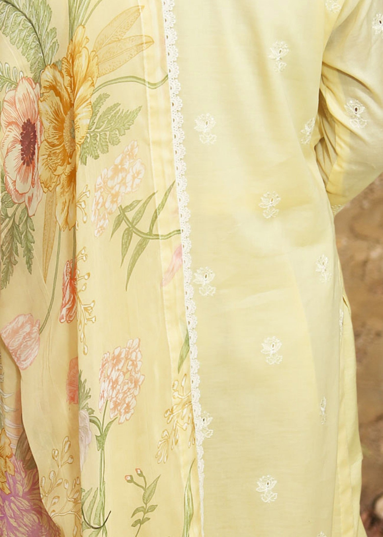 Libaas By Umairnawaz LNF 02 LEMON Women 3pcs