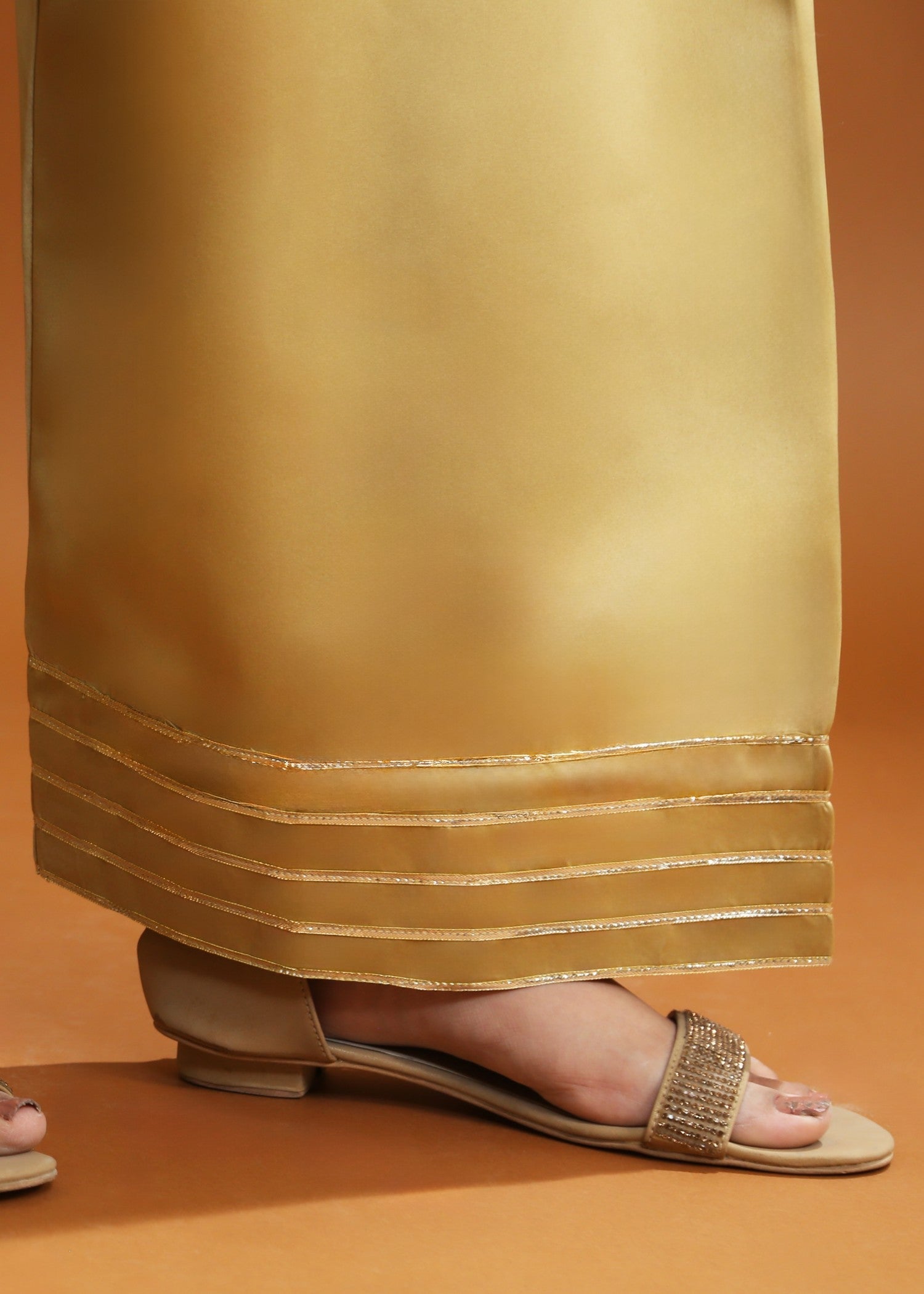 Zarah&Sarah Farshi Shalwar tea pink Women 3pcs