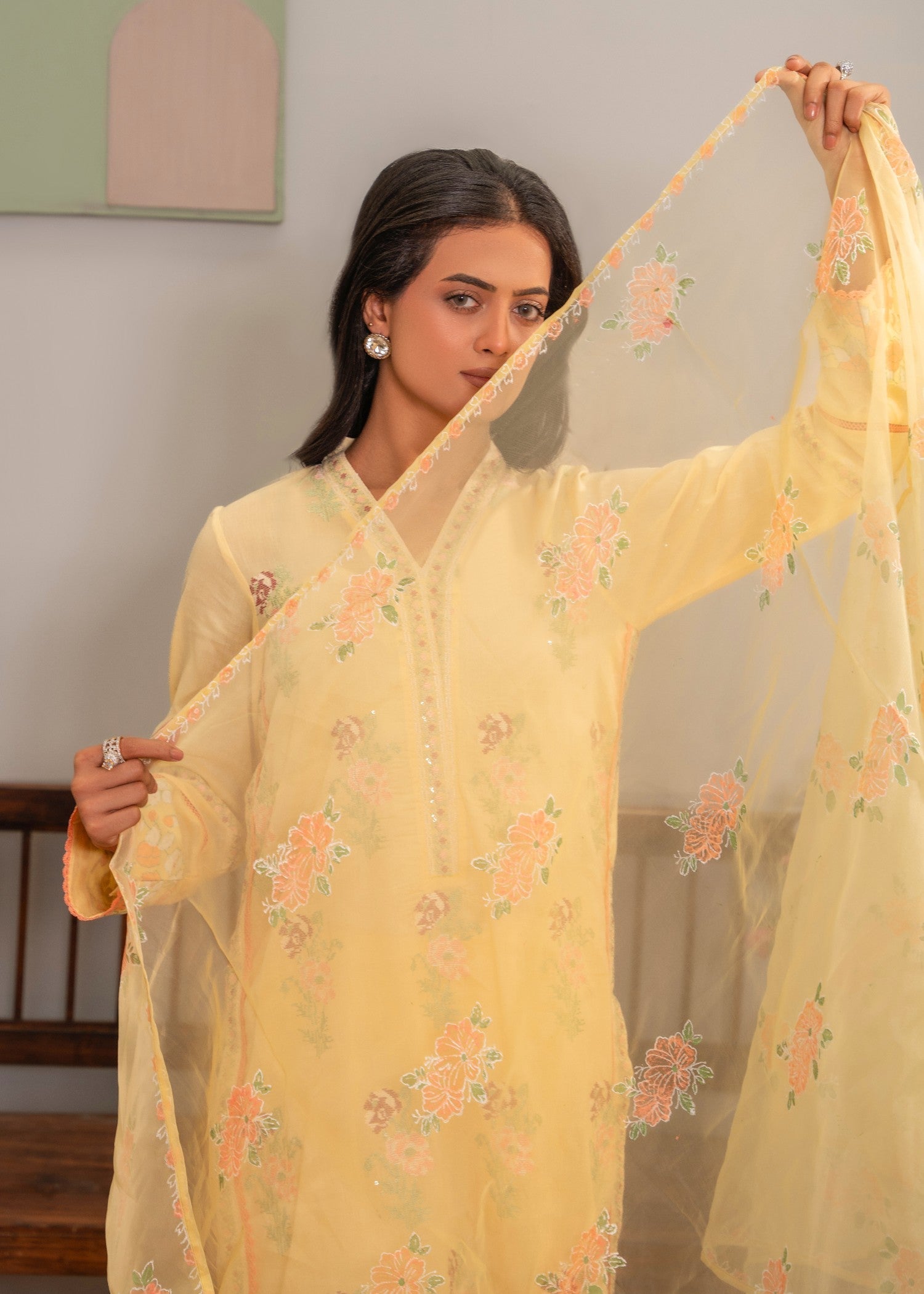 Afifa Iftikhar Ibtida Women 3pcs