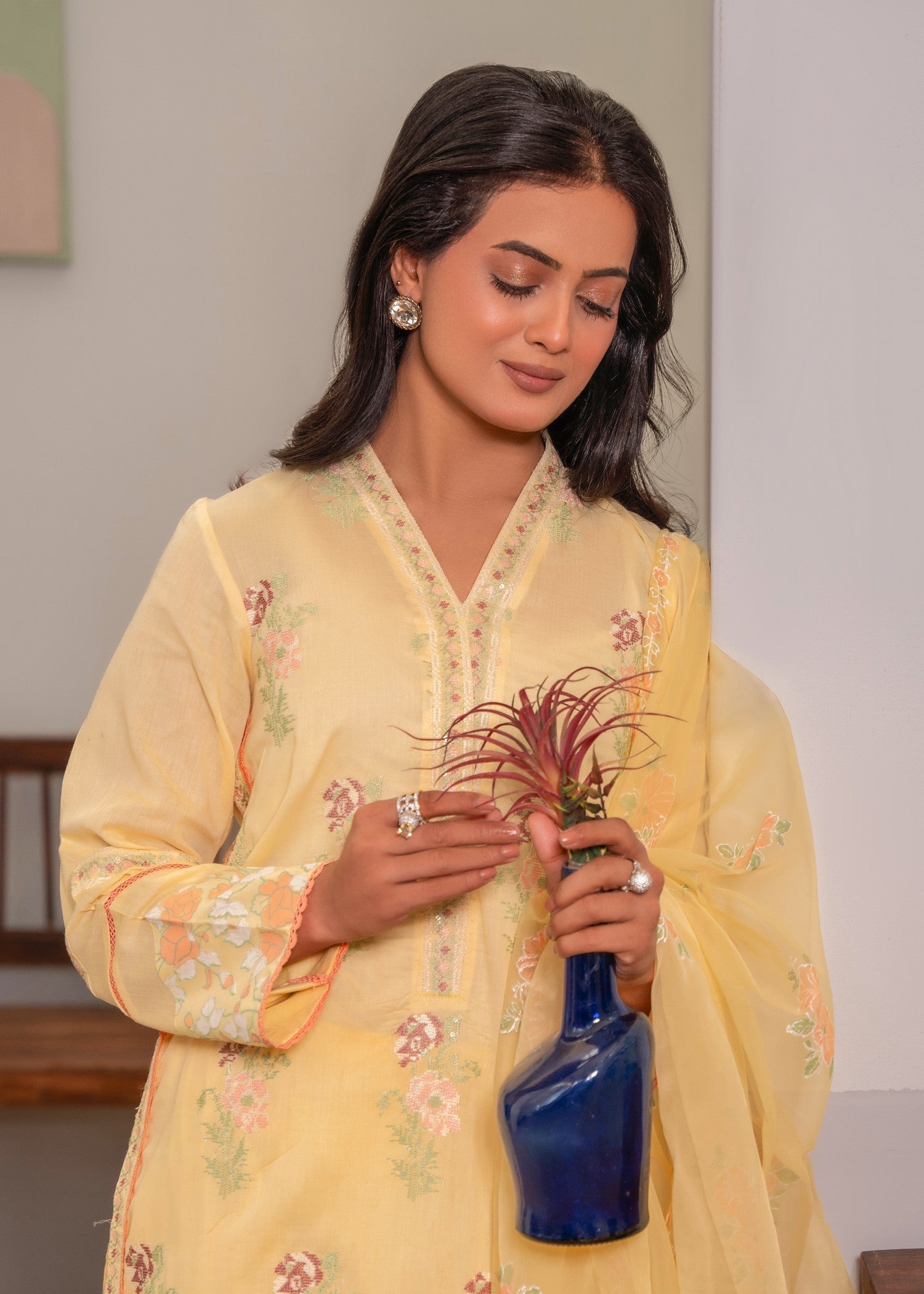 Afifa Iftikhar Ibtida Women 3pcs