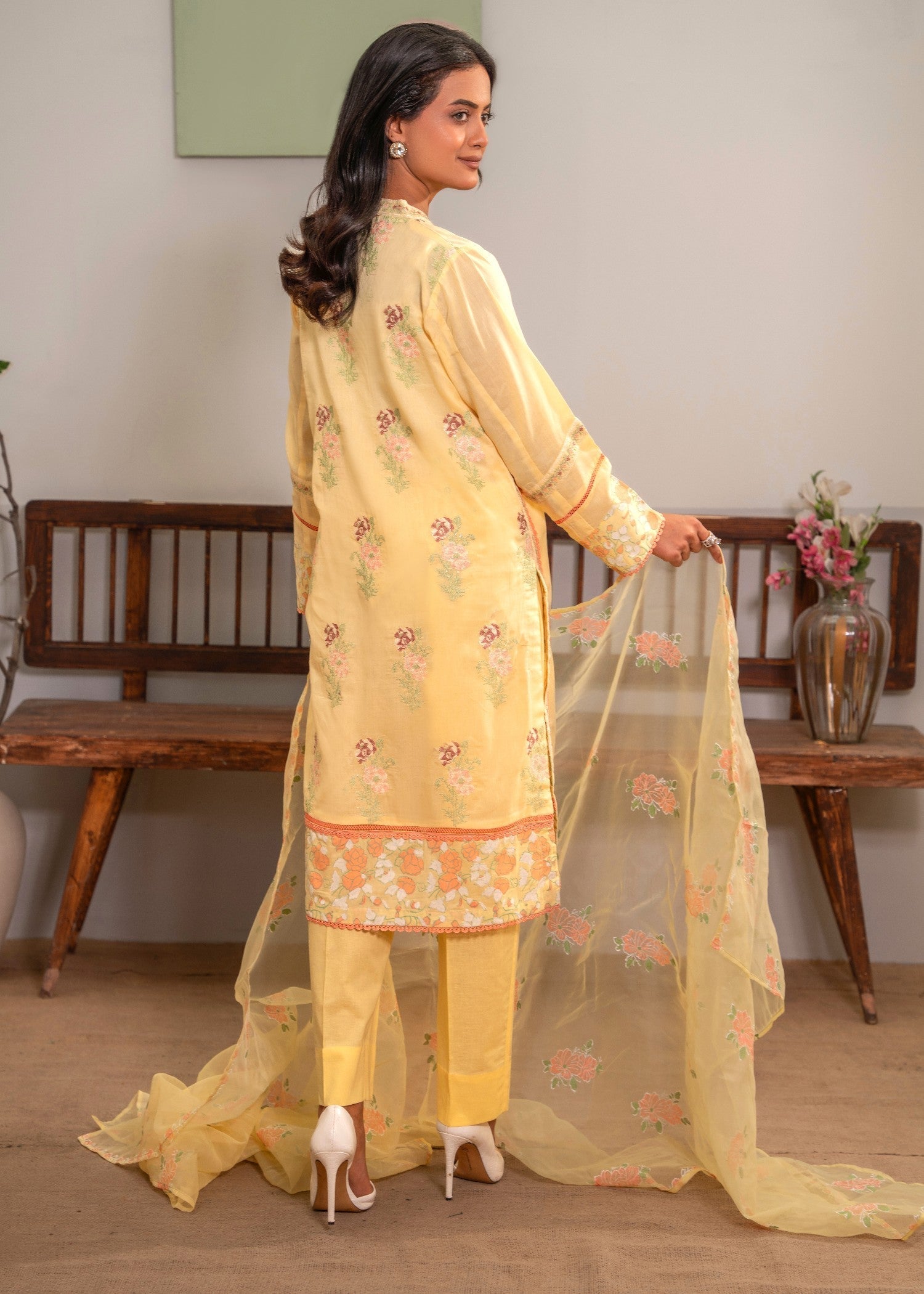 Afifa Iftikhar Ibtida Women 3pcs