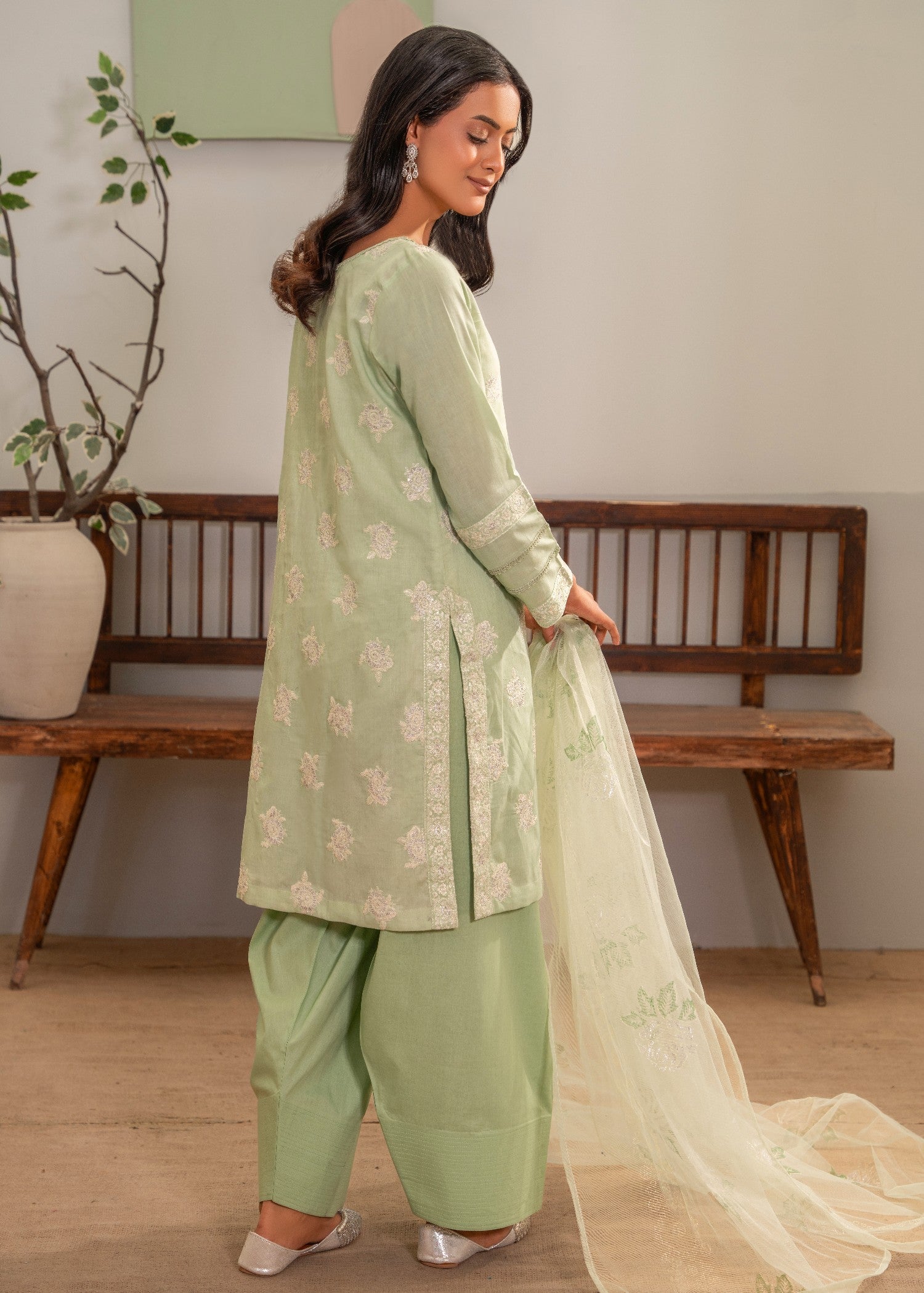 Afifa Iftikhar Tasalsul Women 3pcs