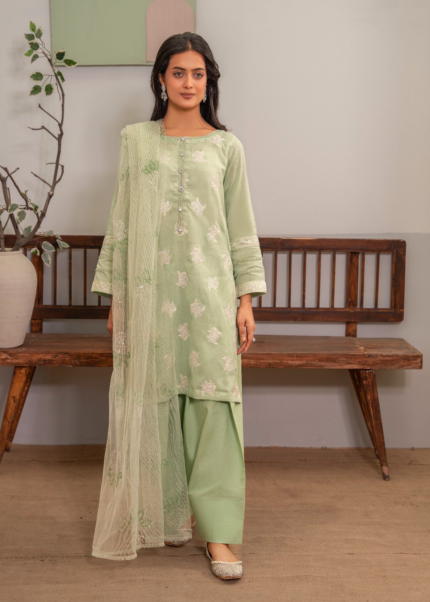 Afifa Iftikhar Tasalsul Women 3pcs