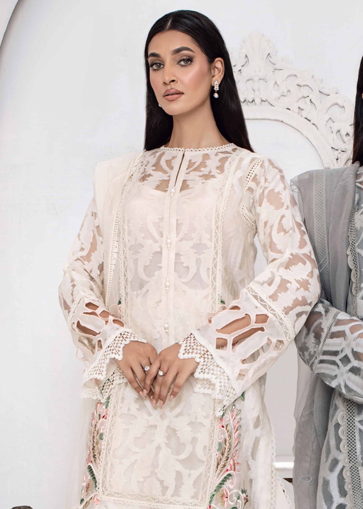 Ridah Naeem Whispers of Ivory Women 2pcs