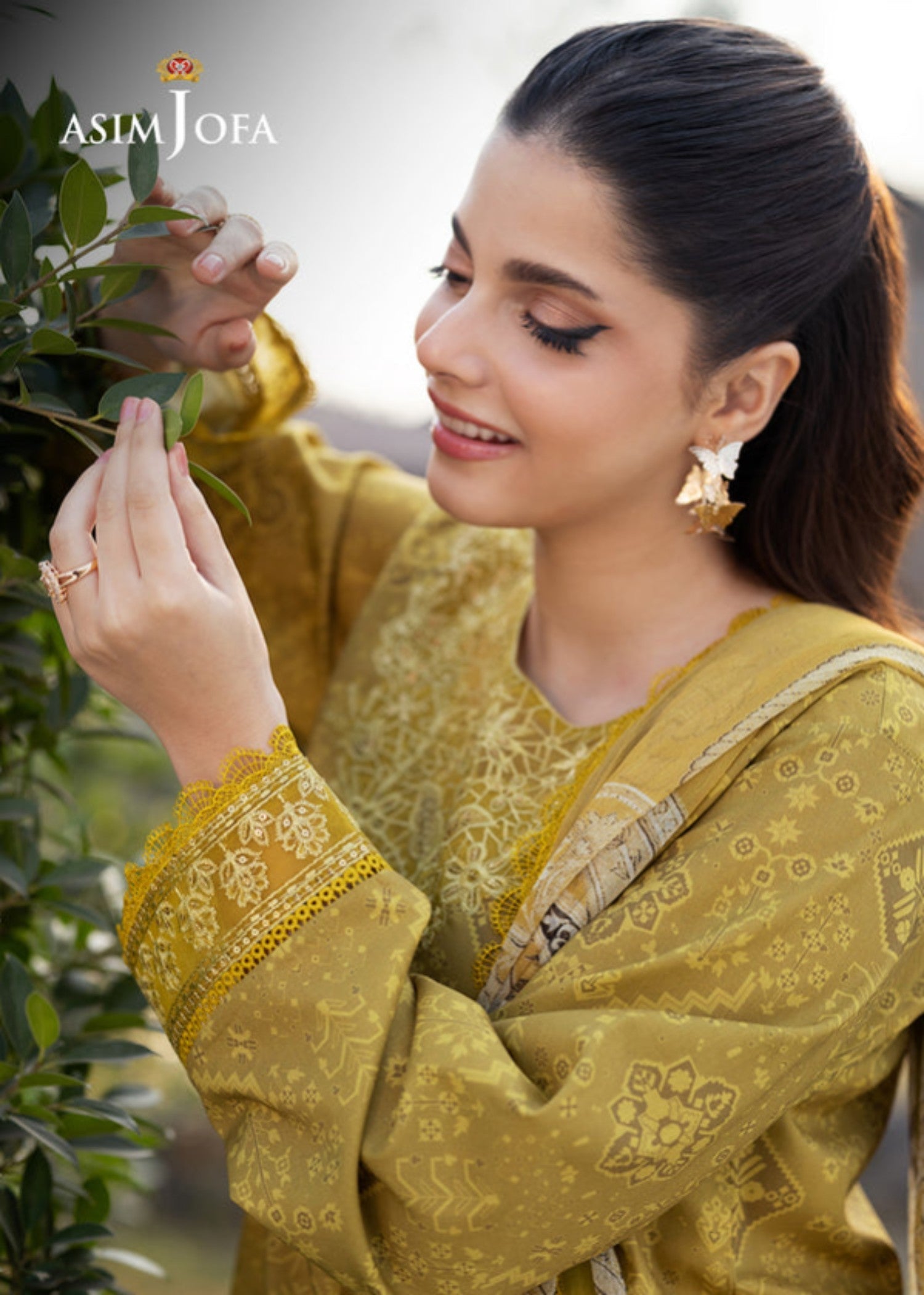 Asim Jofa AJPB 91 PRINTED EMBROIDERED CAMBRIC Women 3pcs