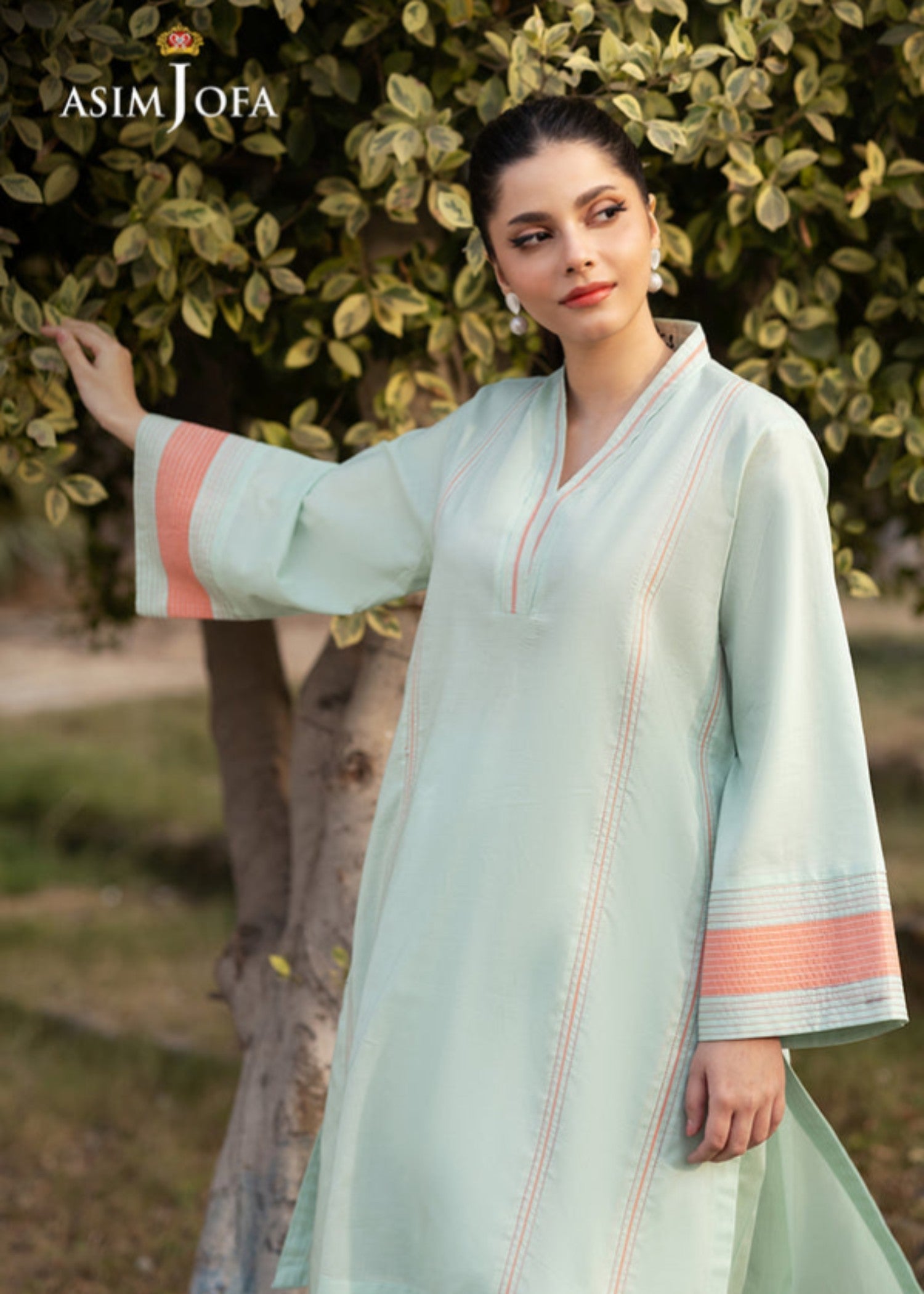 Asim Jofa AJPB 123 DYED CAMBRIC Women 2pcs