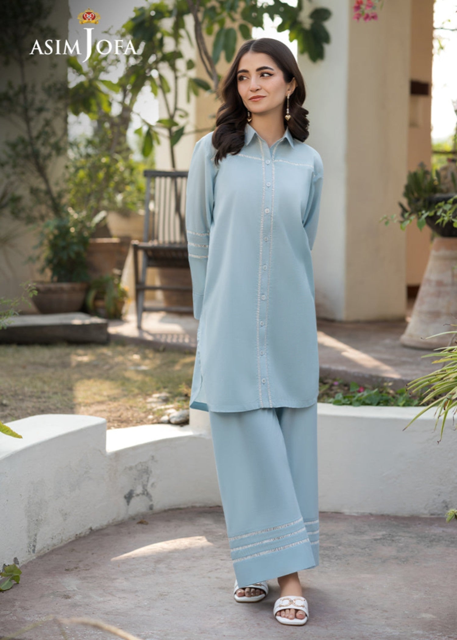 Asim Jofa AJPB 111 DYED CAMBRIC Women 2pcs