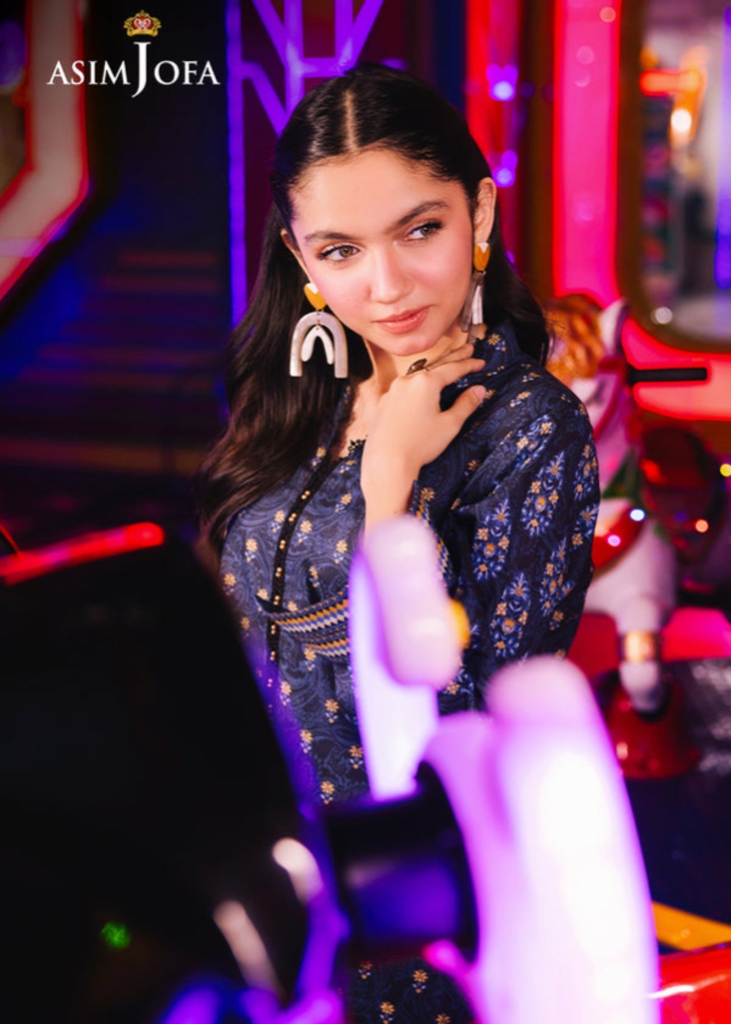 Asim Jofa AJPB 64 PRINTED CAMBRIC Women 3pcs