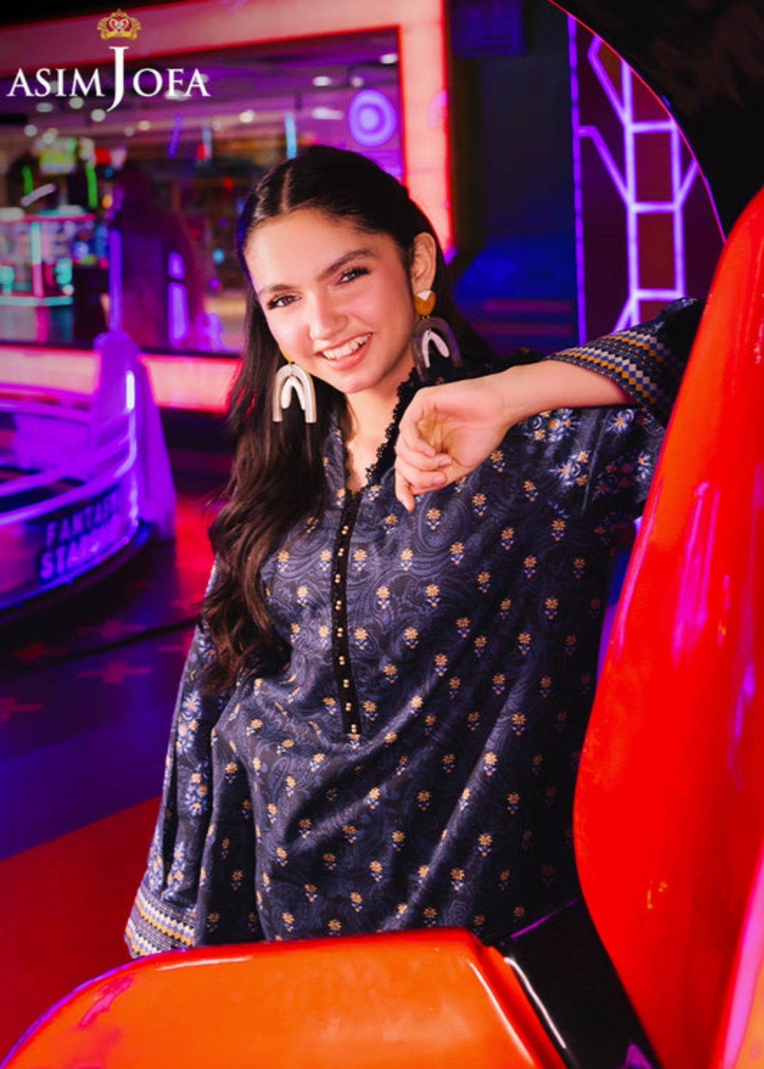 Asim Jofa AJPB 64 PRINTED CAMBRIC Women 3pcs