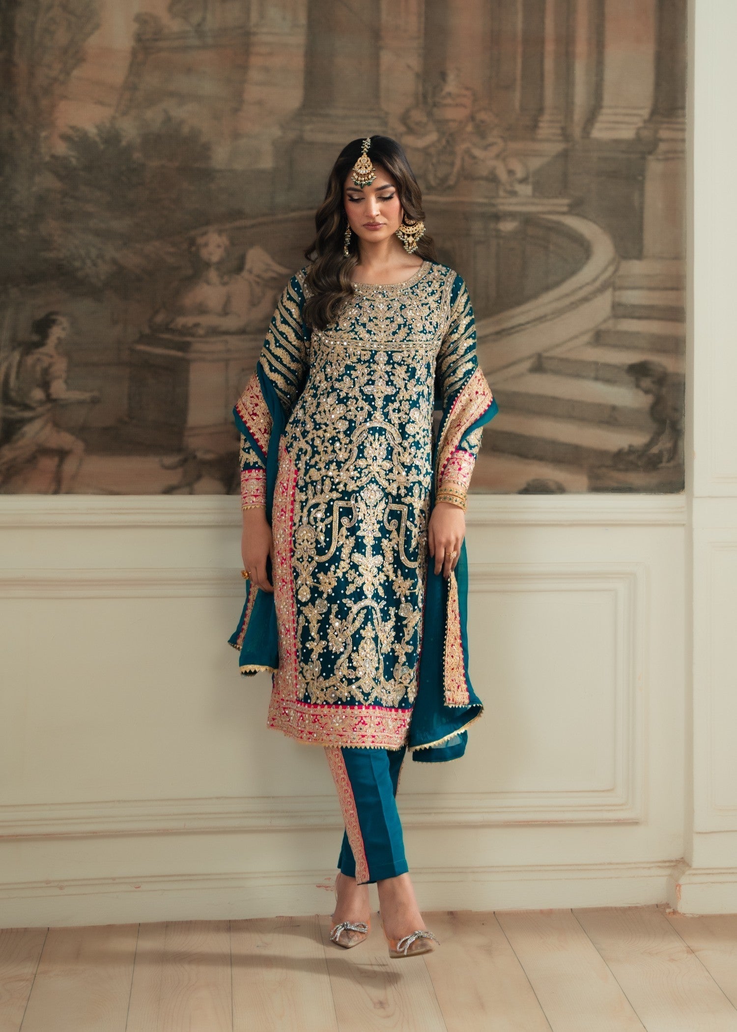 Haseens Official Vaneeza Women 4pcs