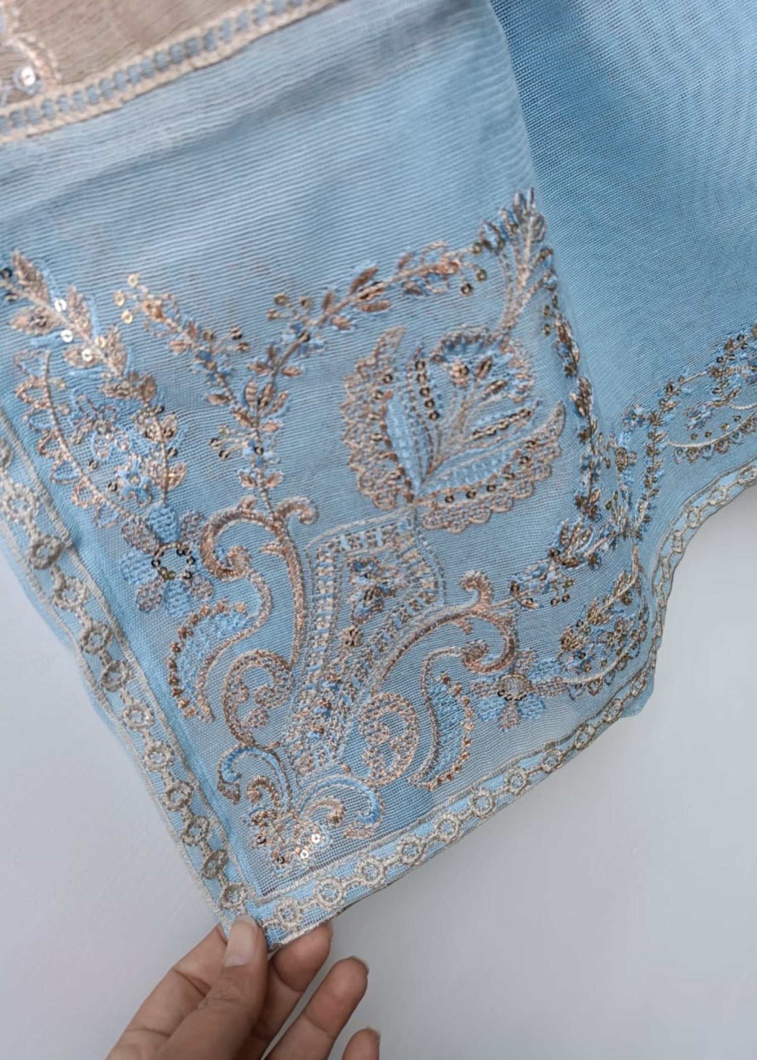 Lubana Store Eshaal Sky Women 3pcs