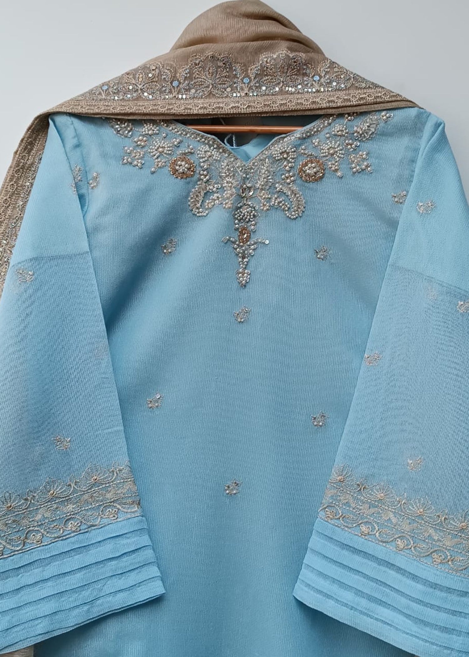 Lubana Store Eshaal Sky Women 3pcs