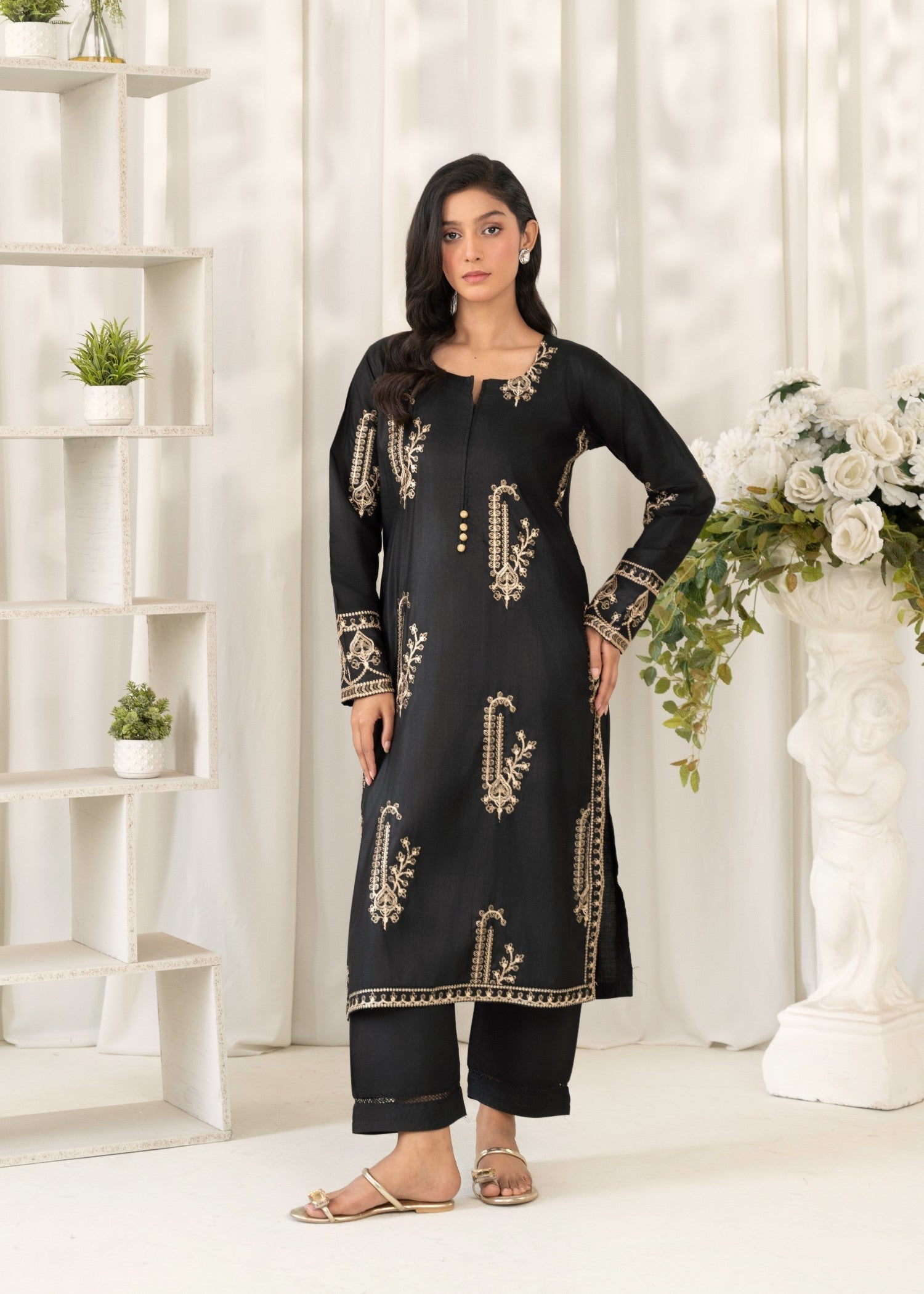 Shefoze Clothing Amber Embroidery Women 2pcs