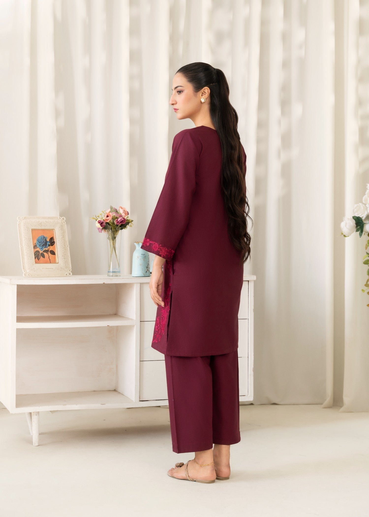 Shefoze Clothing Almona Embroidery Women 2pcs