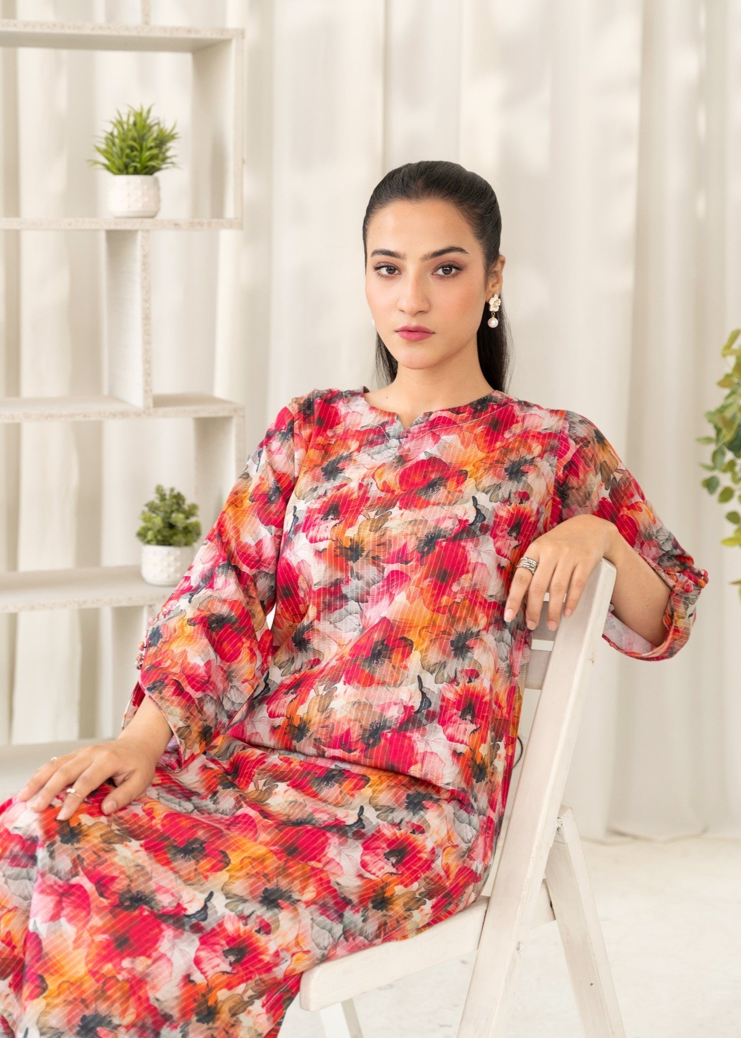 Shefoze Clothing Maria print degital print Women 2pcs