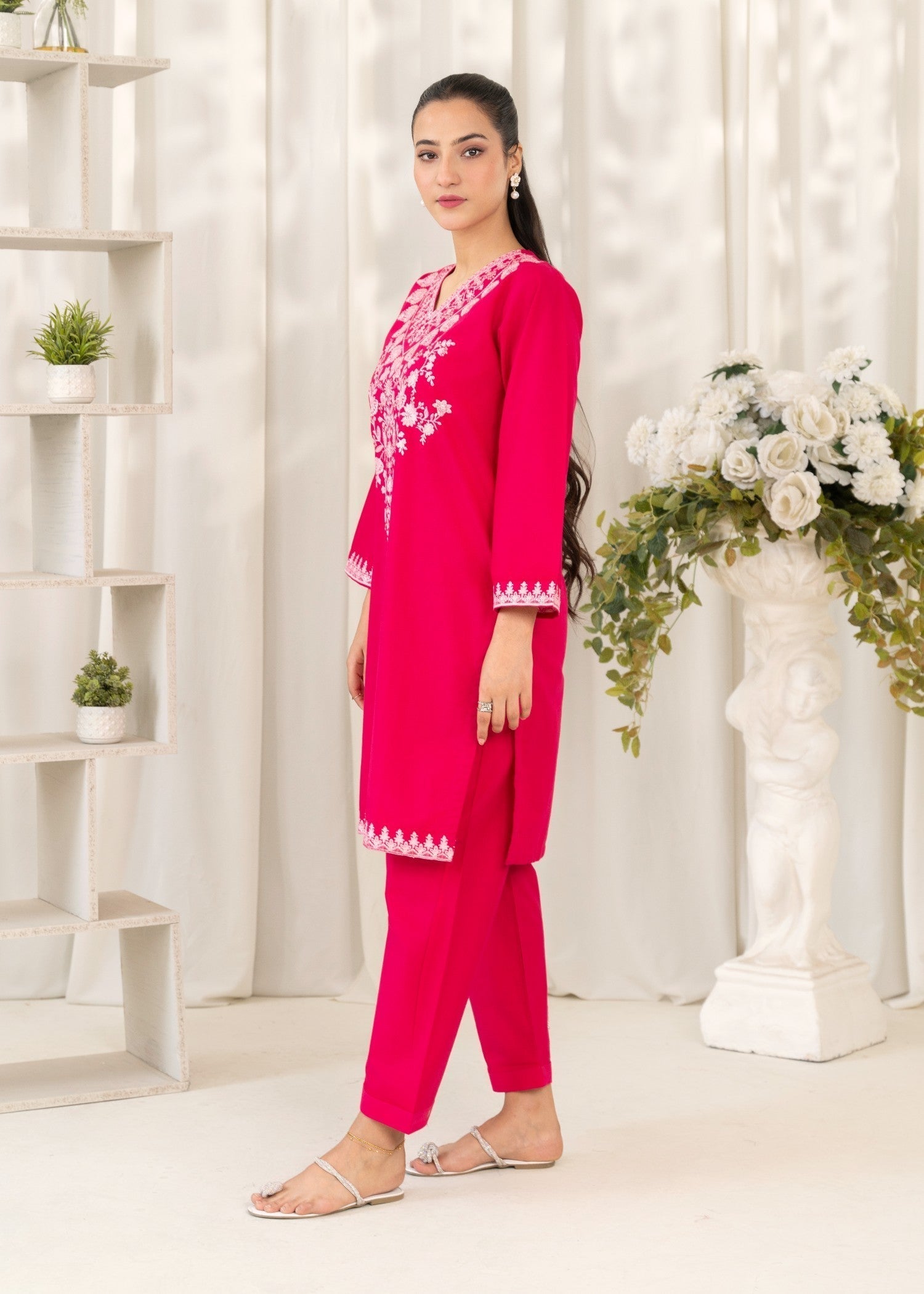 Shefoze Clothing Mushq Embroidery with seqwens Women 2pcs