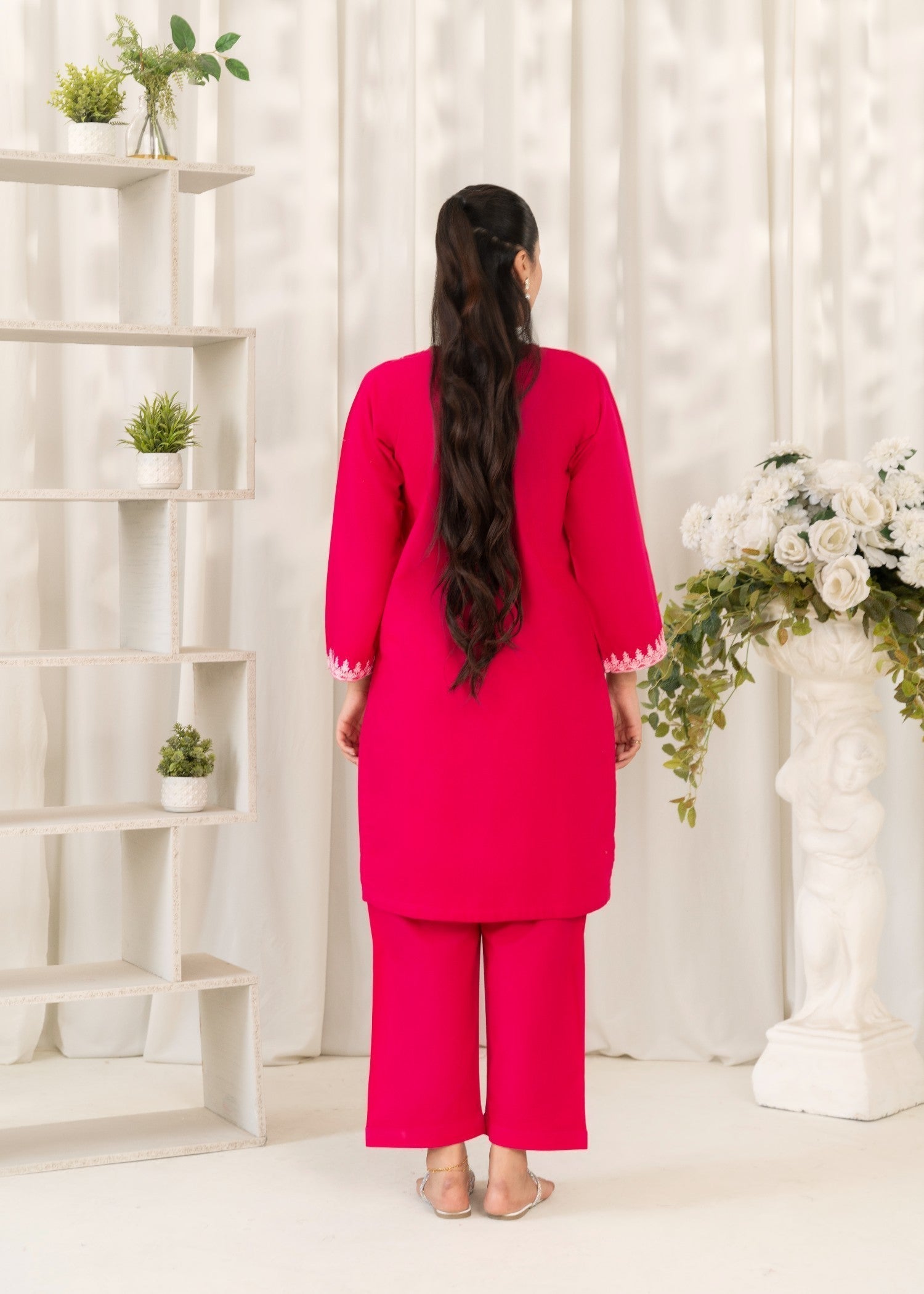 Shefoze Clothing Mushq Embroidery with seqwens Women 2pcs