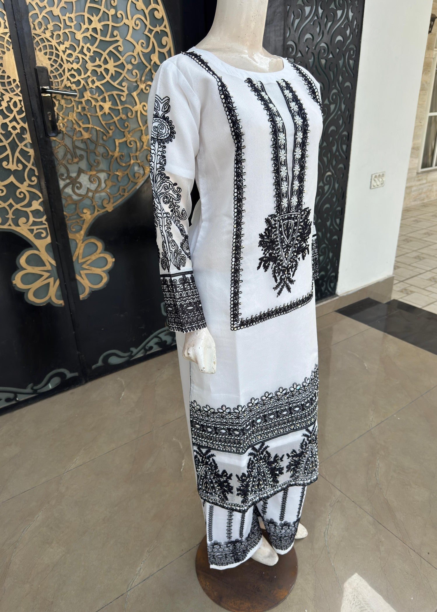 Noir Stitched Black &white HN(Jp70) Women 3pcs