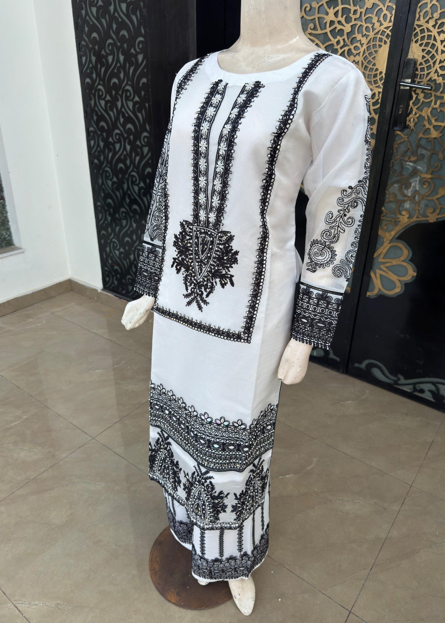 Noir Stitched Black &white HN(Jp70) Women 3pcs