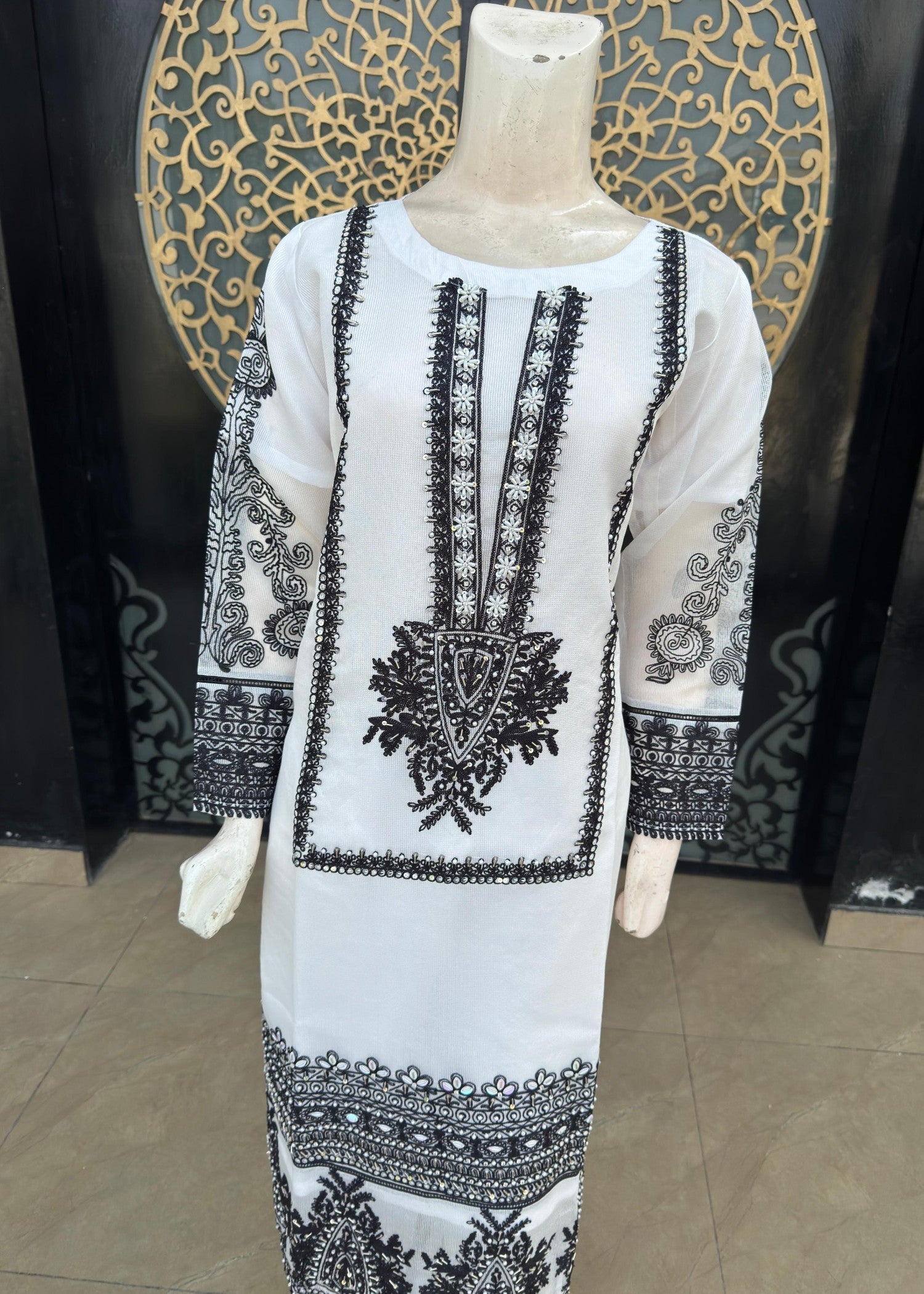 Noir Stitched Black &white HN(Jp70) Women 3pcs