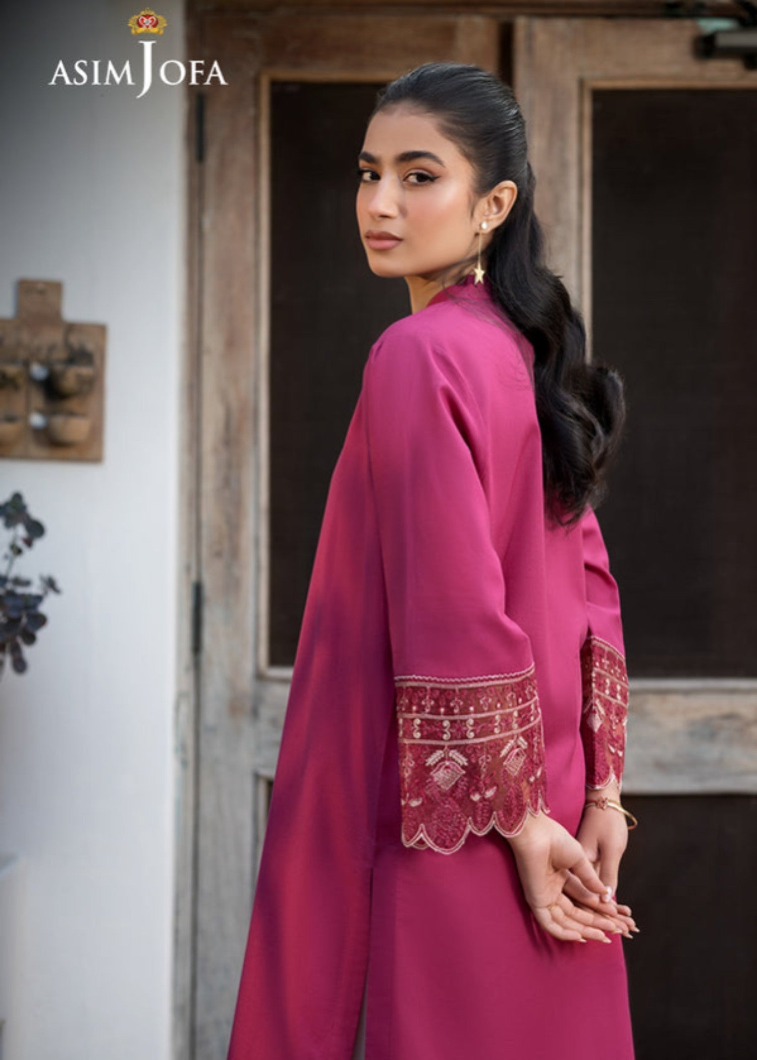 Asim Jofa AJPB 94 EMBROIDERED CAMBRIC Women 1pcs