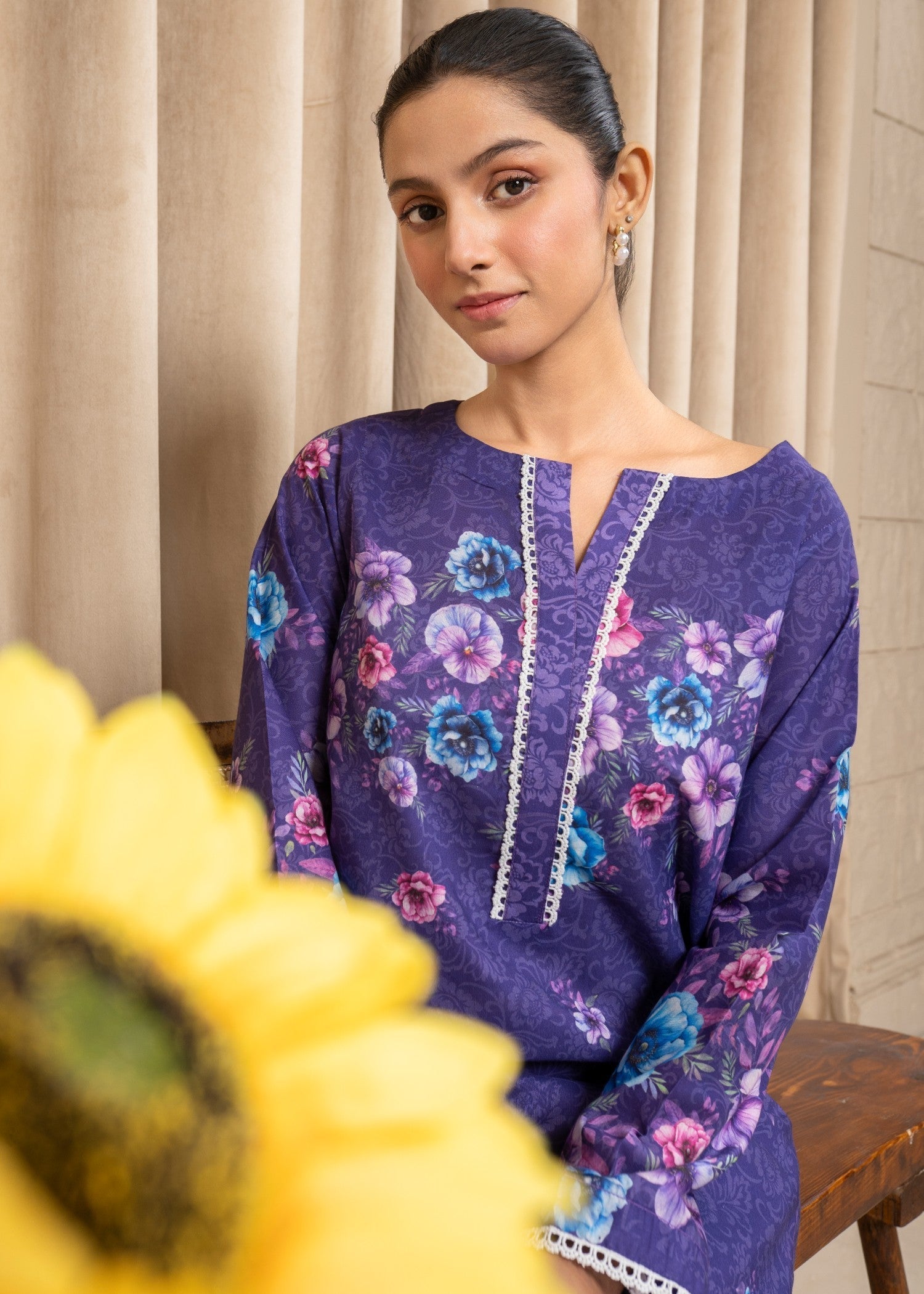 Ahlam By Safa Textile Keyseria Co Ord Set Women 2pcs