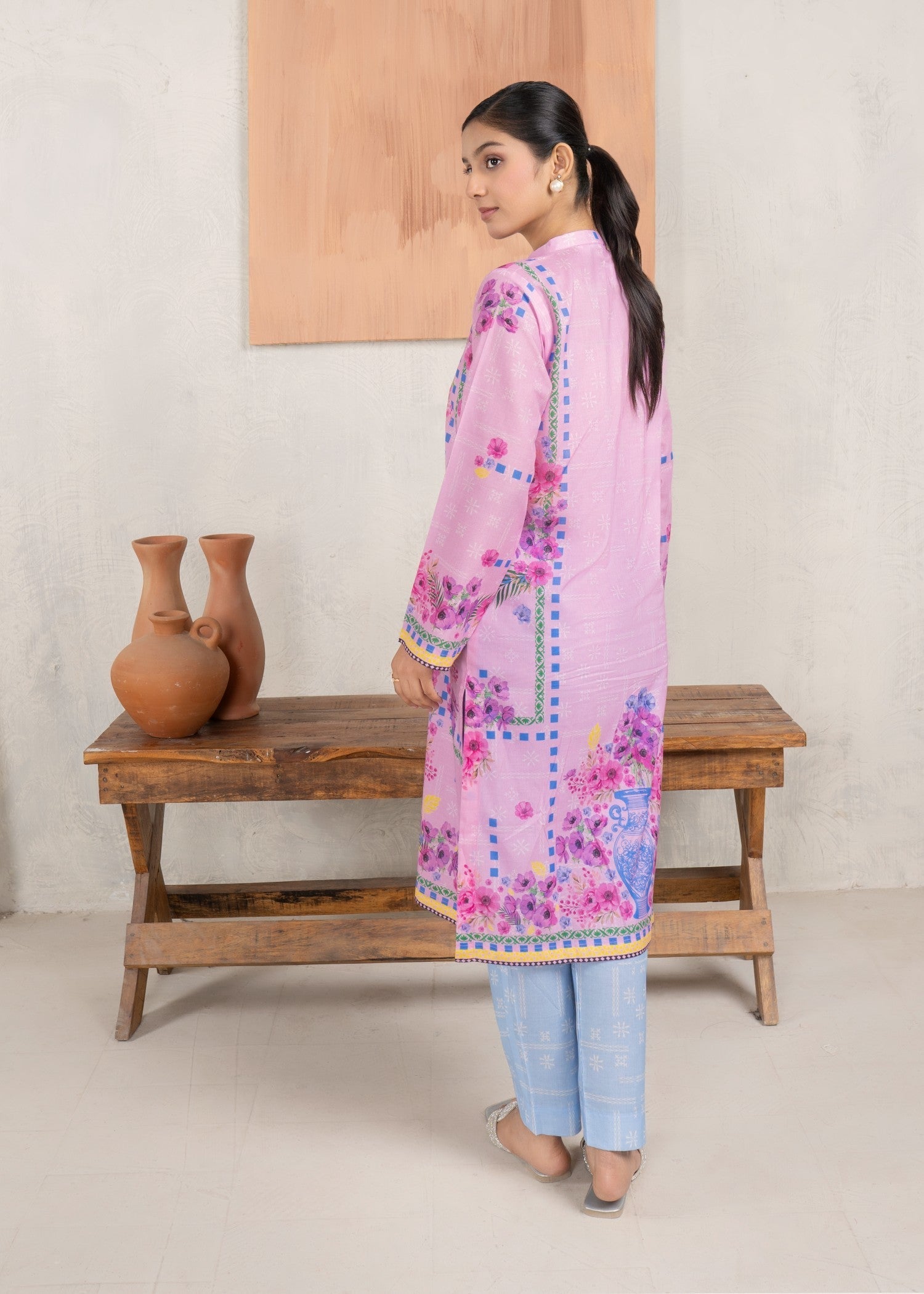 Ahlam By Safa Textile Floral printed Women 2pcs