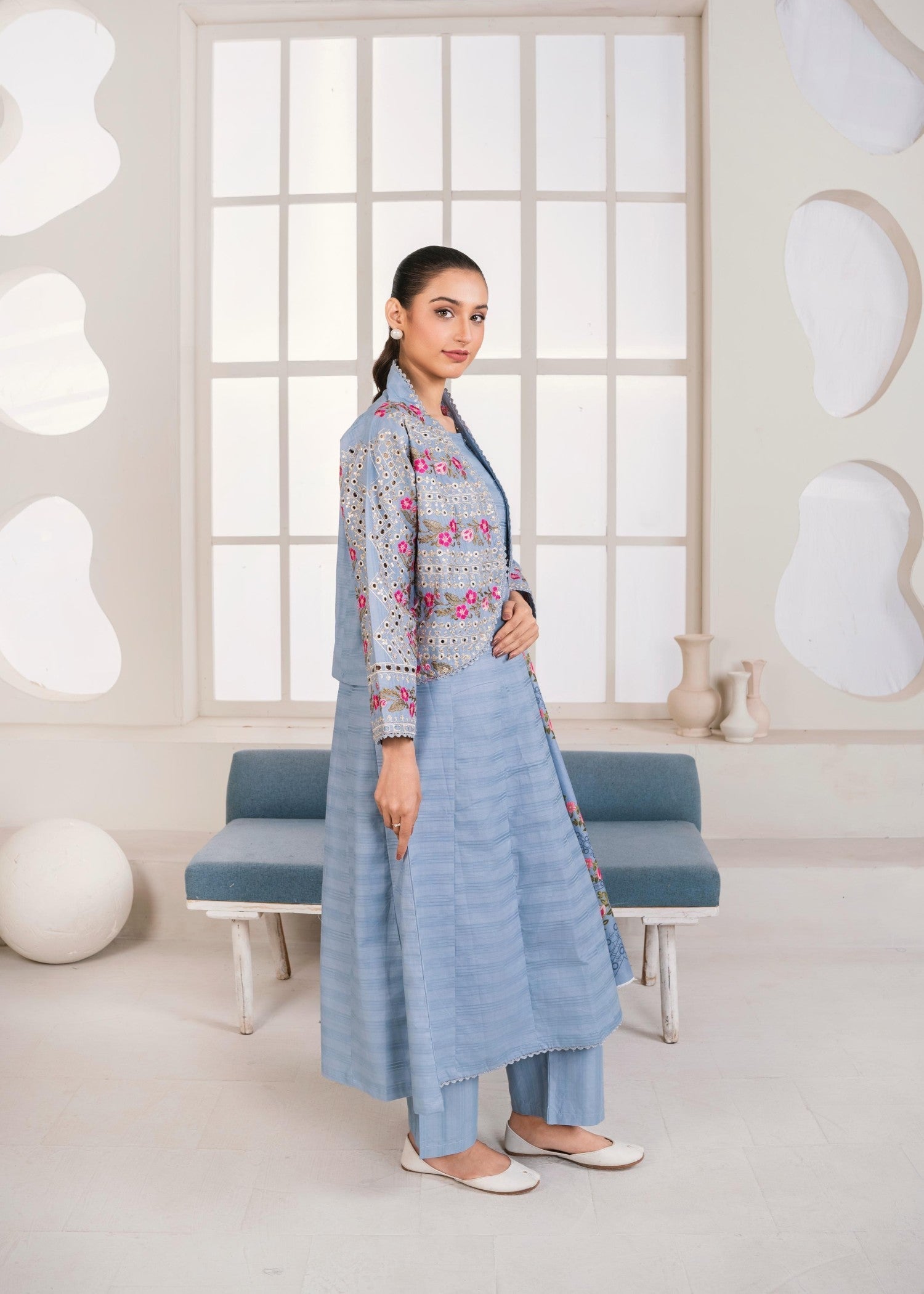 Fatima Noor’S Collections Bi 005 3 Women 4pcs