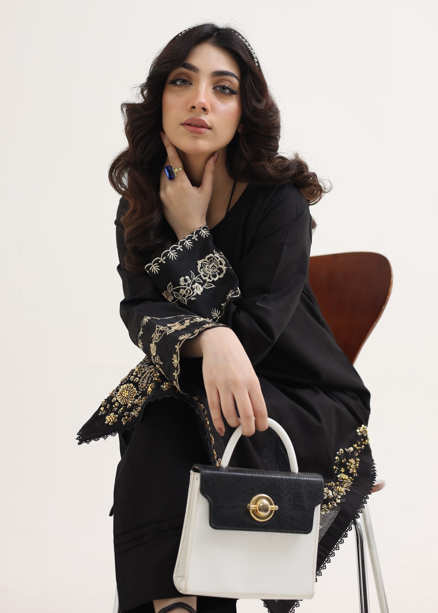 Style Saga 2214 Black Women 2pcs