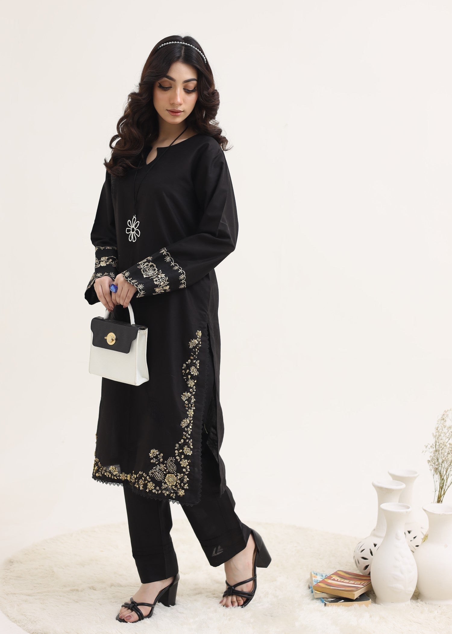 Style Saga 2214 Black Women 2pcs